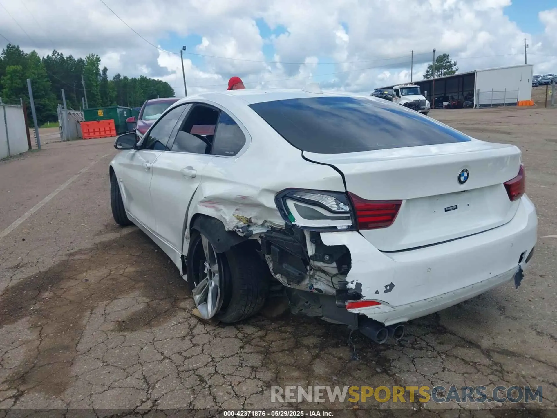 6 fotografías del automóvil dañado WBA4J1C08LCD73998 BMW 430I GRAN COUPE 2020