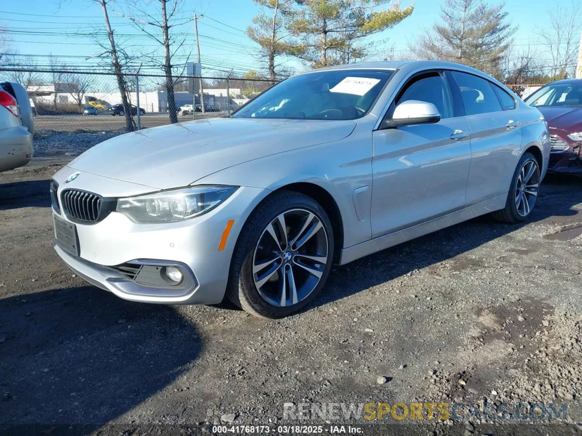 2 fotografías del automóvil dañado WBA4J3C03LCD21710 BMW 430I GRAN COUPE 2020