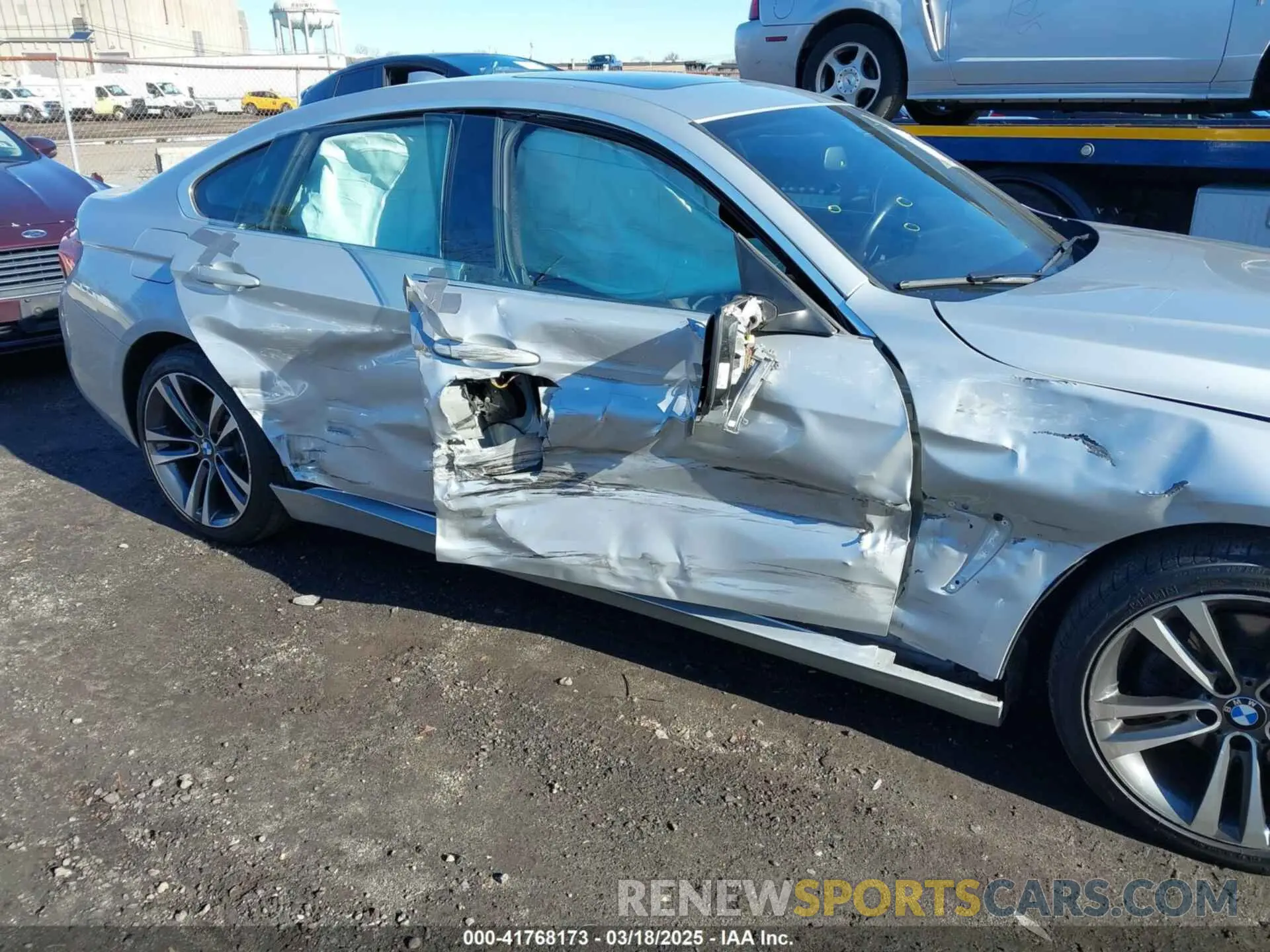 6 fotografías del automóvil dañado WBA4J3C03LCD21710 BMW 430I GRAN COUPE 2020