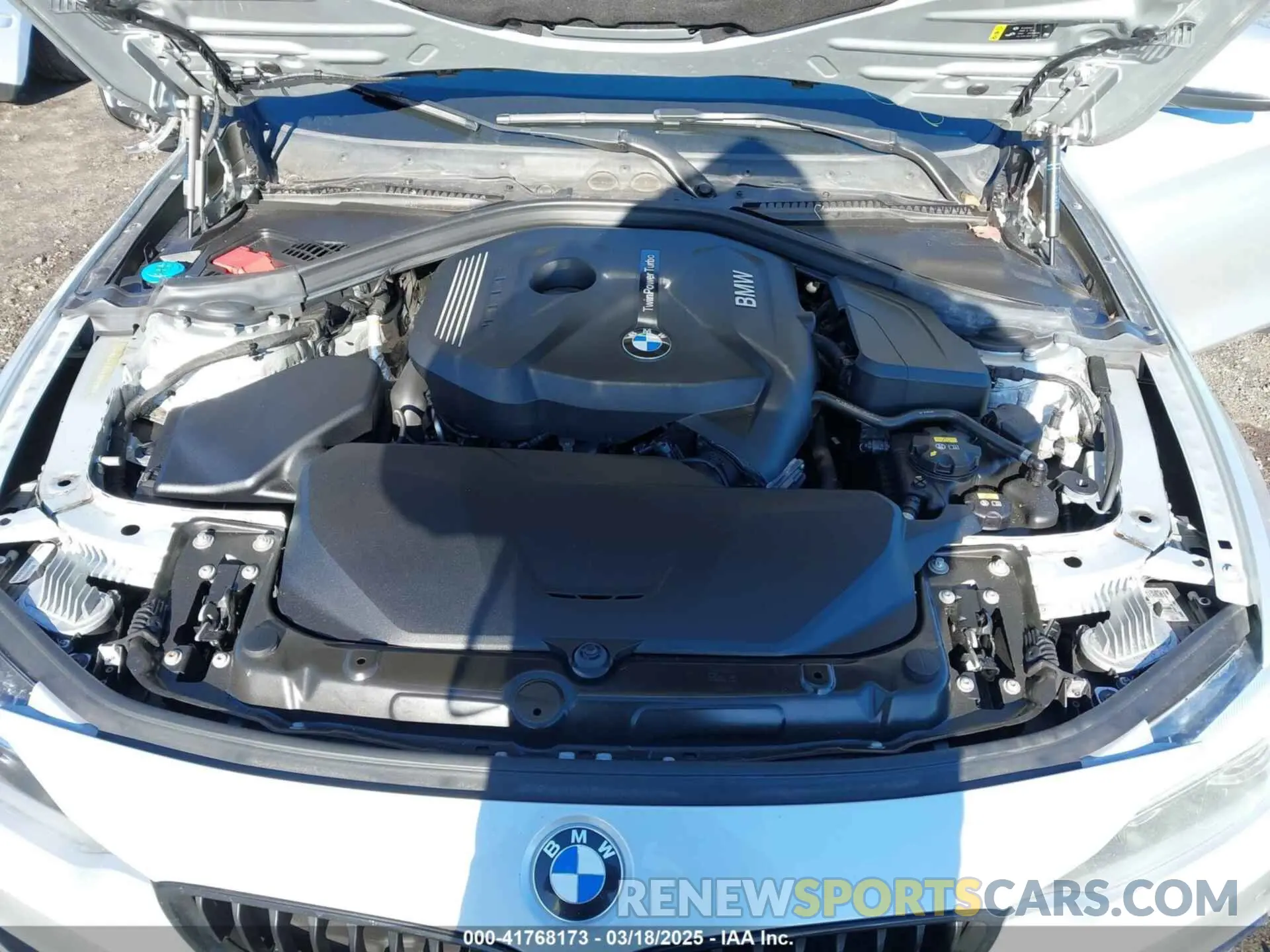 9 fotografías del automóvil dañado WBA4J3C03LCD21710 BMW 430I GRAN COUPE 2020