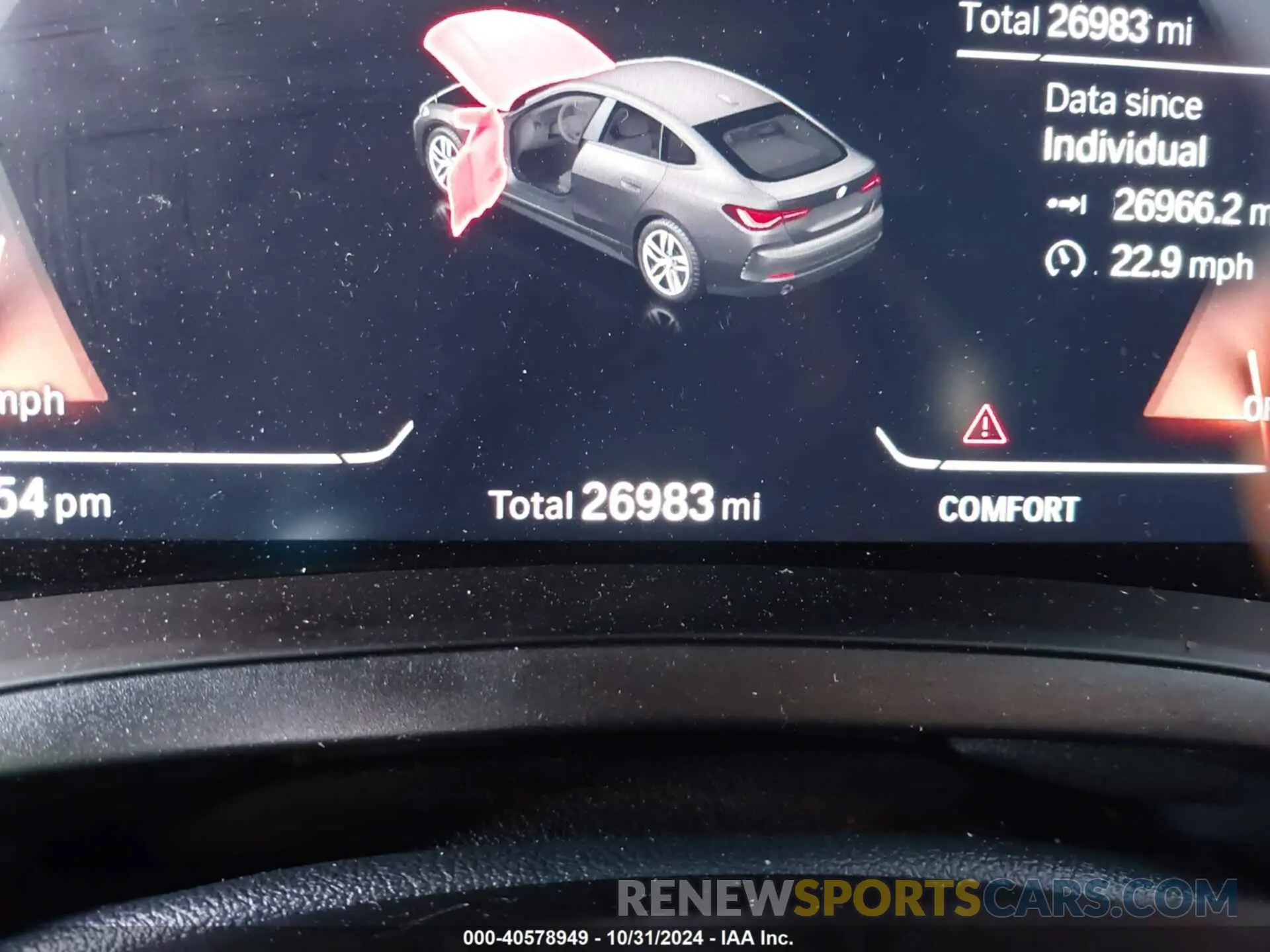 7 fotografías del automóvil dañado WBA63AV00NFM79053 BMW 430I GRAN COUPE 2022