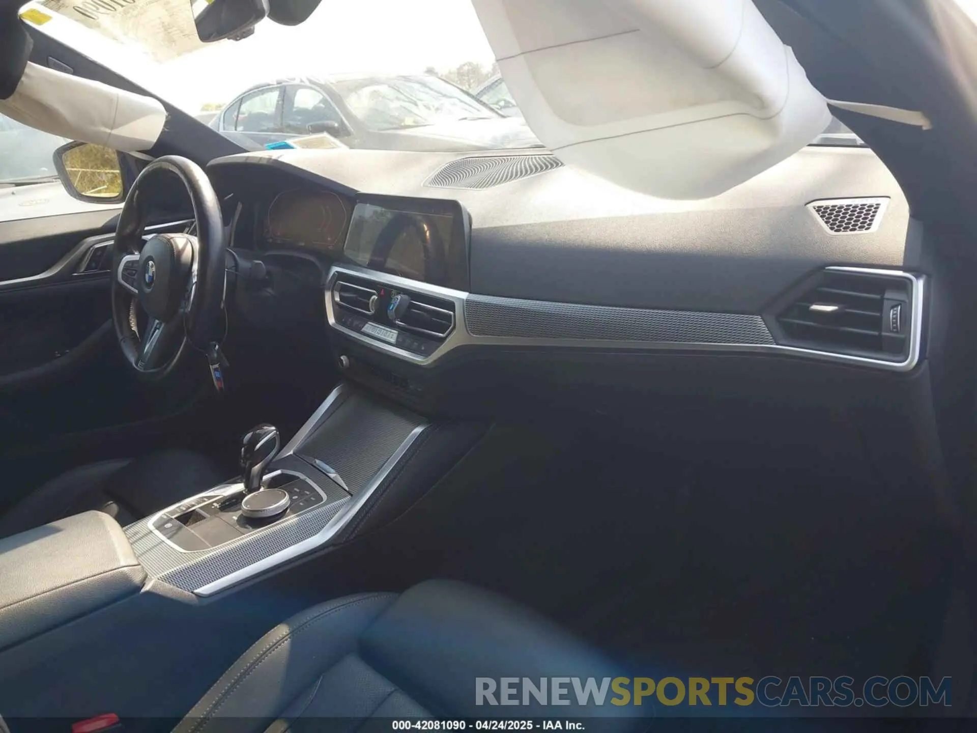 5 fotografías del automóvil dañado WBA63AV08NFM01605 BMW 430I GRAN COUPE 2022