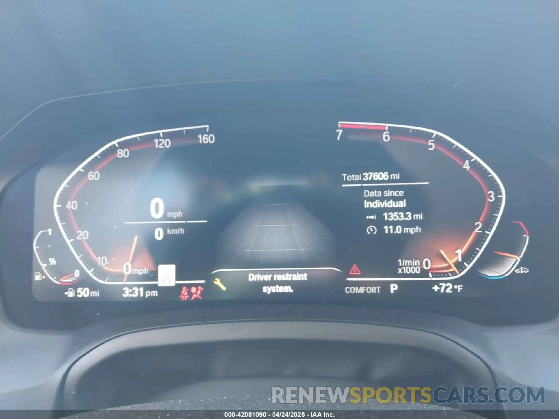7 fotografías del automóvil dañado WBA63AV08NFM01605 BMW 430I GRAN COUPE 2022