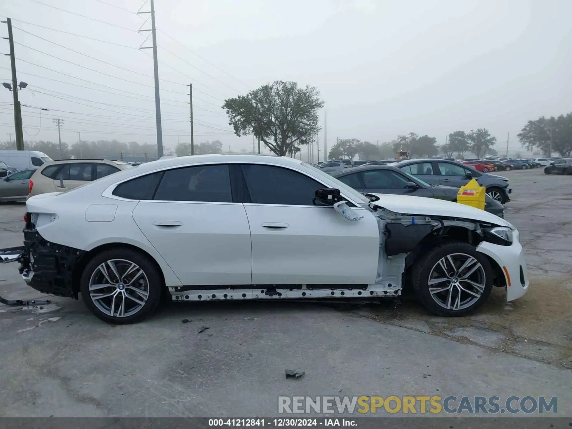 14 fotografías del automóvil dañado WBA63AV08PFN88167 BMW 430I GRAN COUPE 2023