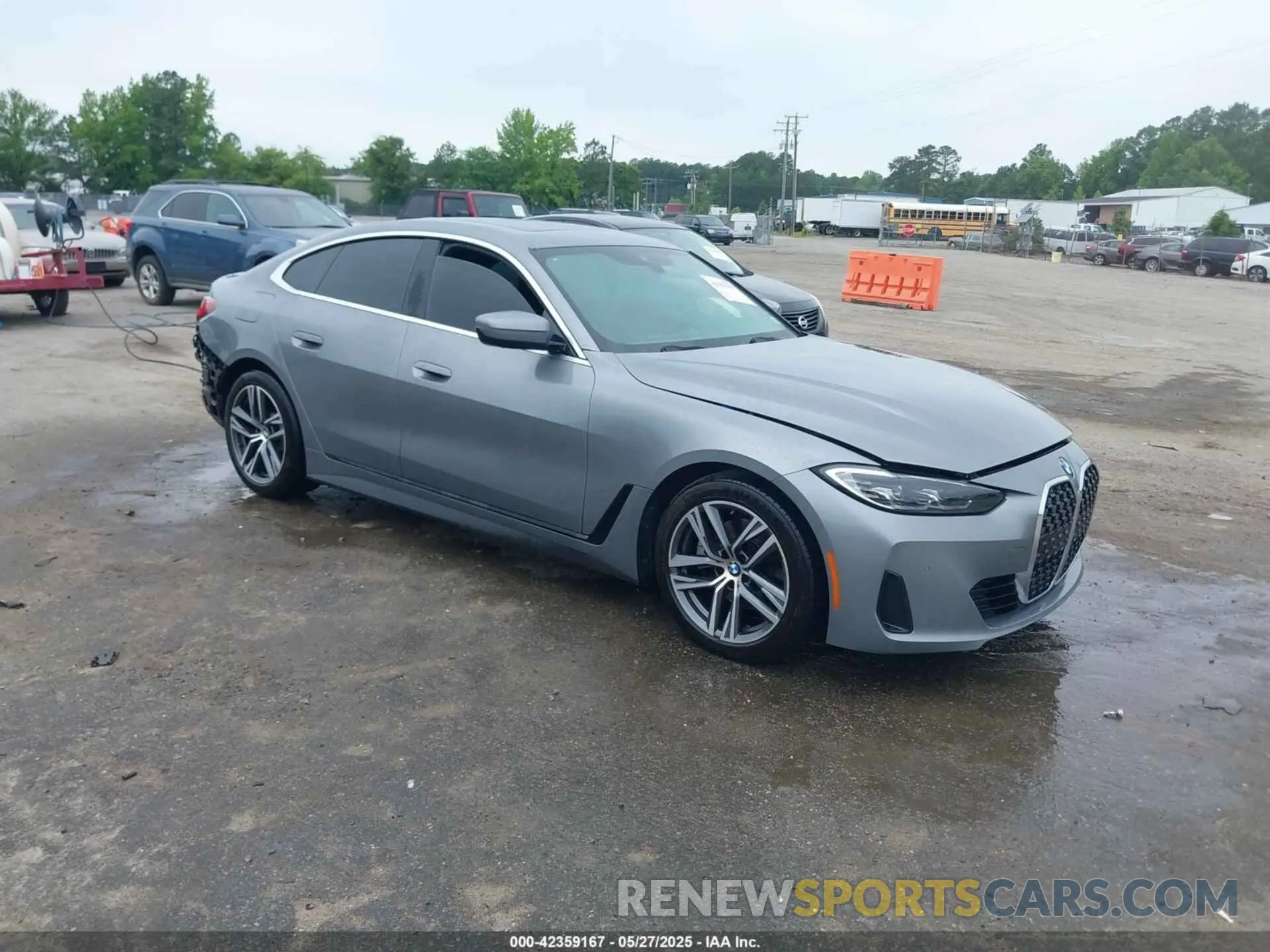 1 fotografías del automóvil dañado WBA73AV00PFP42052 BMW 430I GRAN COUPE 2023