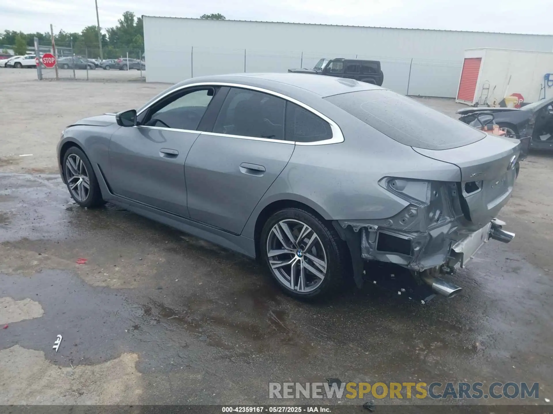 3 fotografías del automóvil dañado WBA73AV00PFP42052 BMW 430I GRAN COUPE 2023