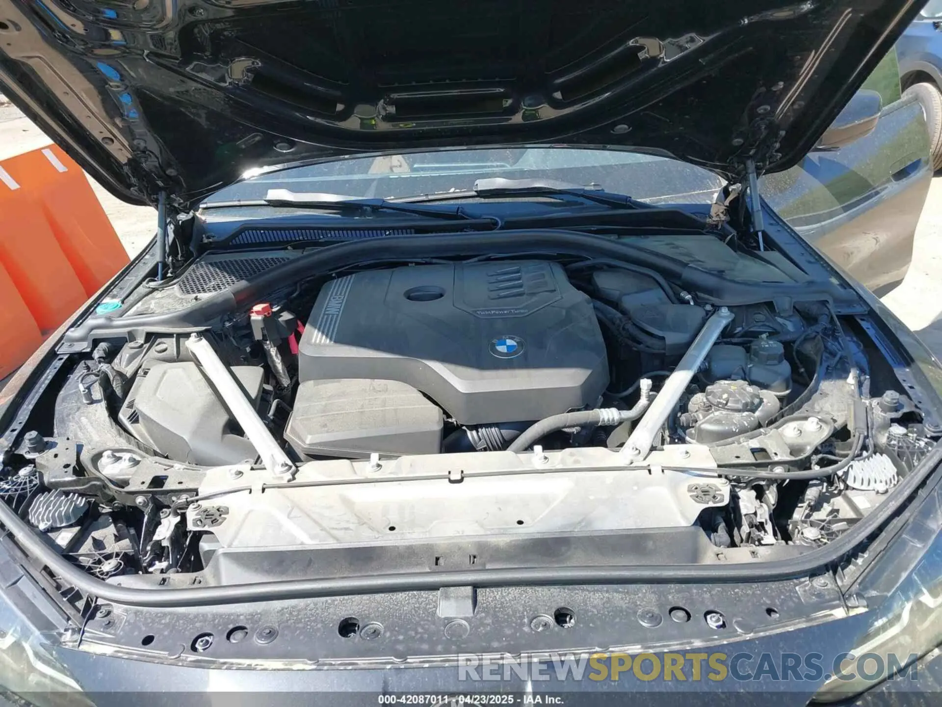 10 fotografías del automóvil dañado WBA73AV06PFN55916 BMW 430I GRAN COUPE 2023