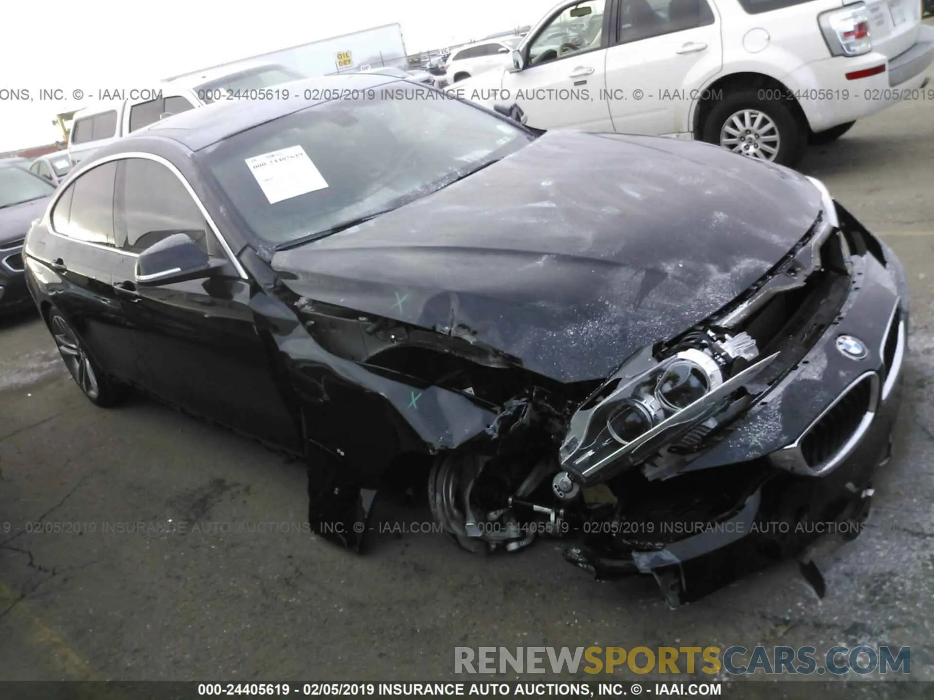 1 fotografías del automóvil dañado WBA4J3C5XKBL05372 BMW 430XI 2019