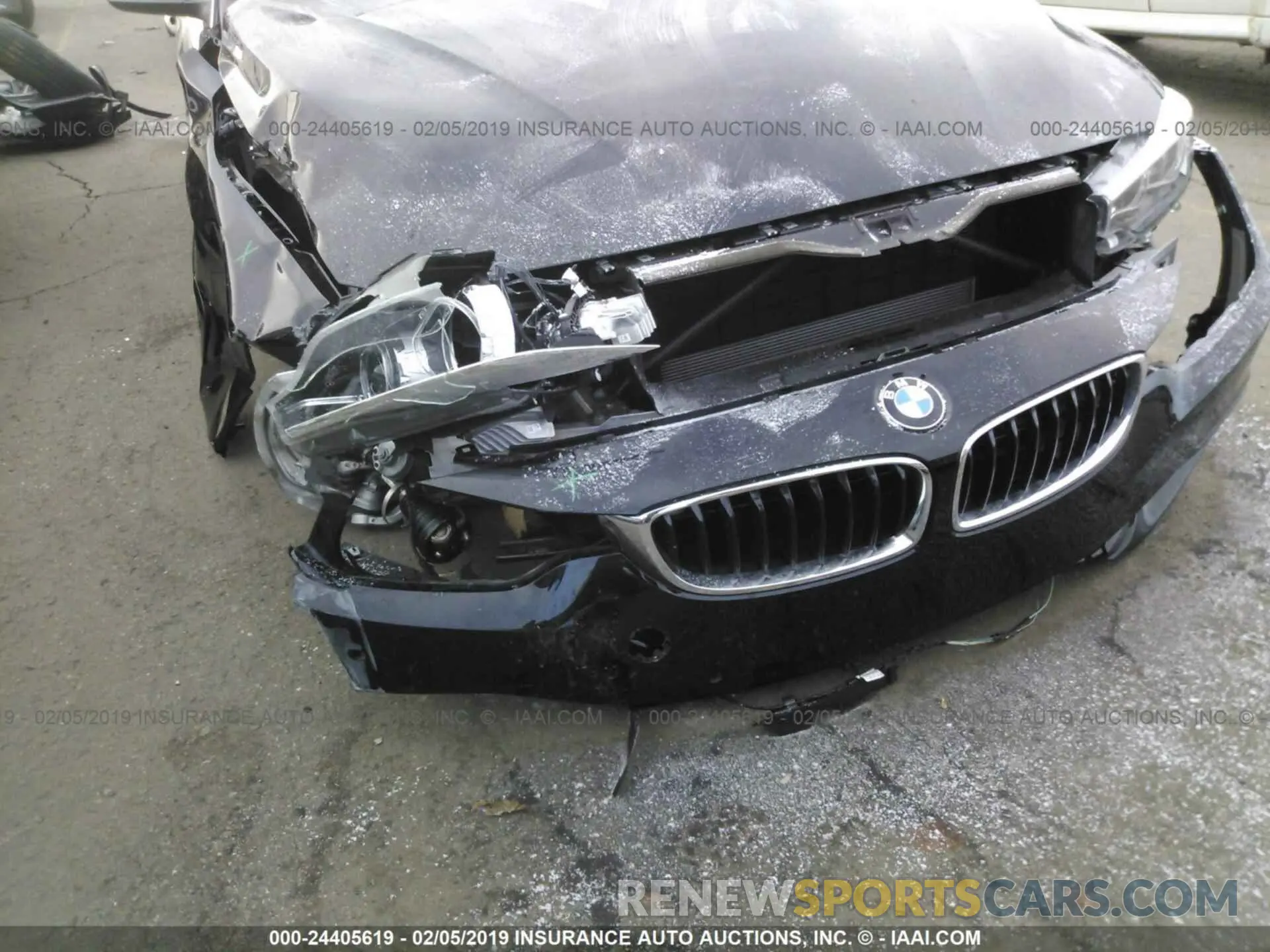 6 fotografías del automóvil dañado WBA4J3C5XKBL05372 BMW 430XI 2019