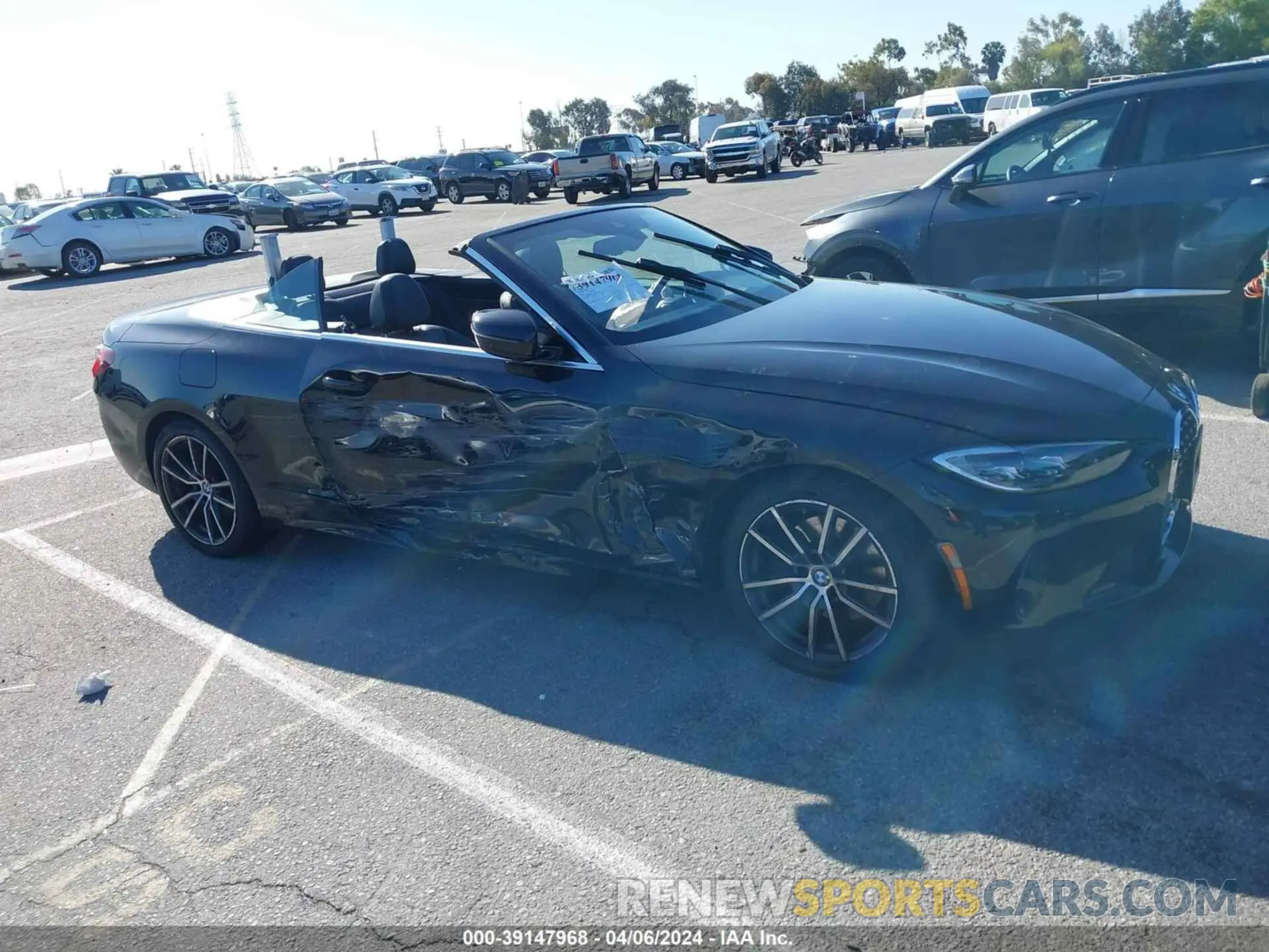 1 fotografías del automóvil dañado WBA43AT0XNCH99902 BMW 430XI 2022