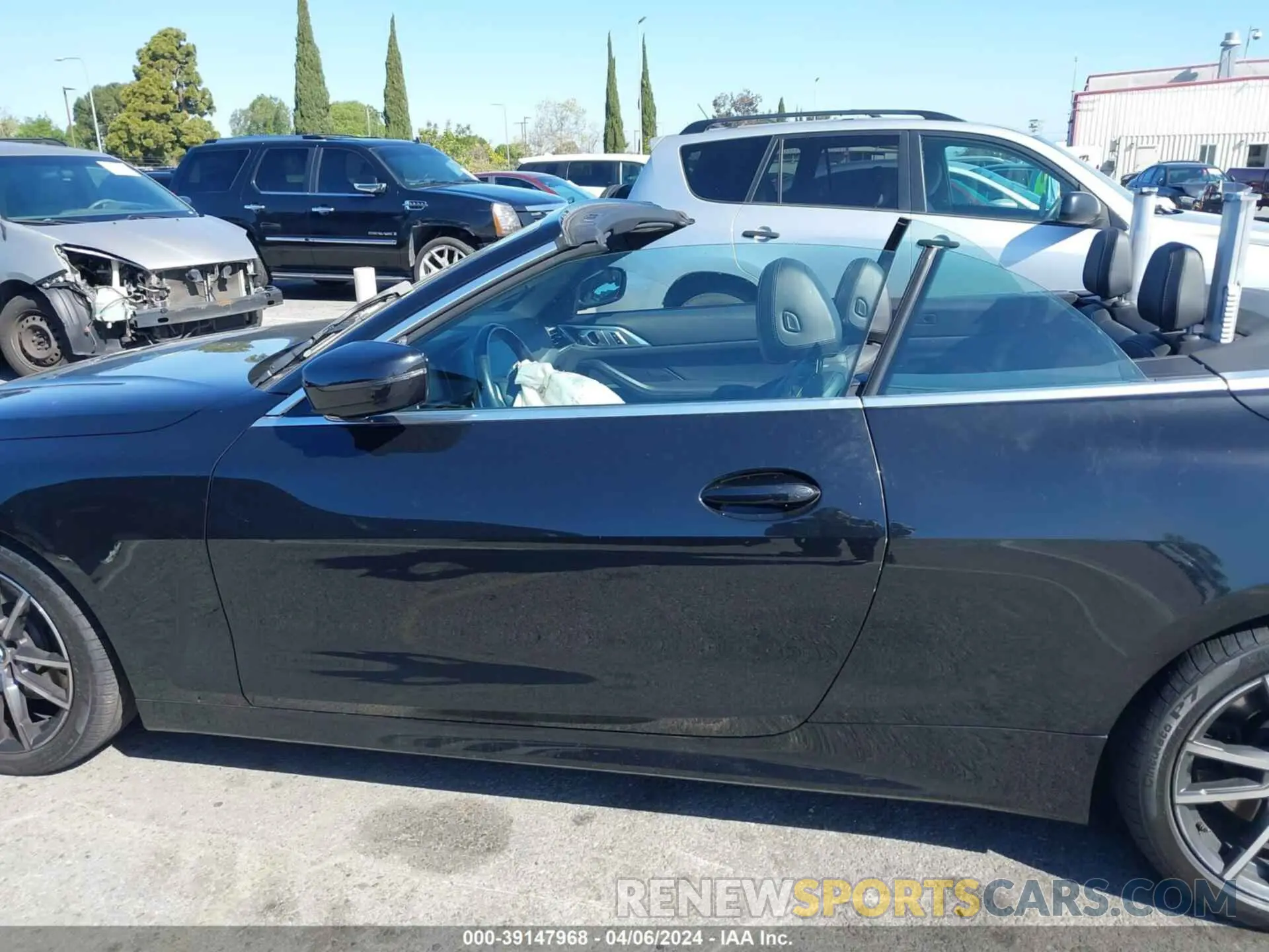 14 fotografías del automóvil dañado WBA43AT0XNCH99902 BMW 430XI 2022