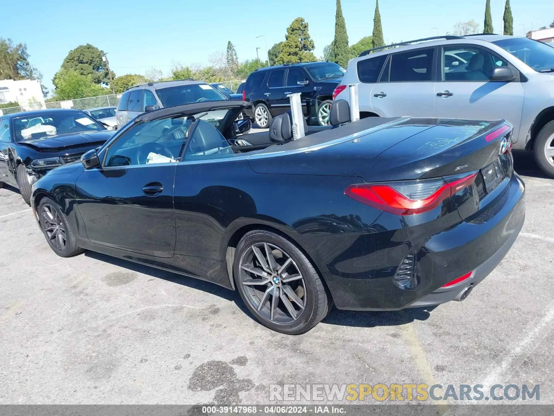 3 fotografías del automóvil dañado WBA43AT0XNCH99902 BMW 430XI 2022