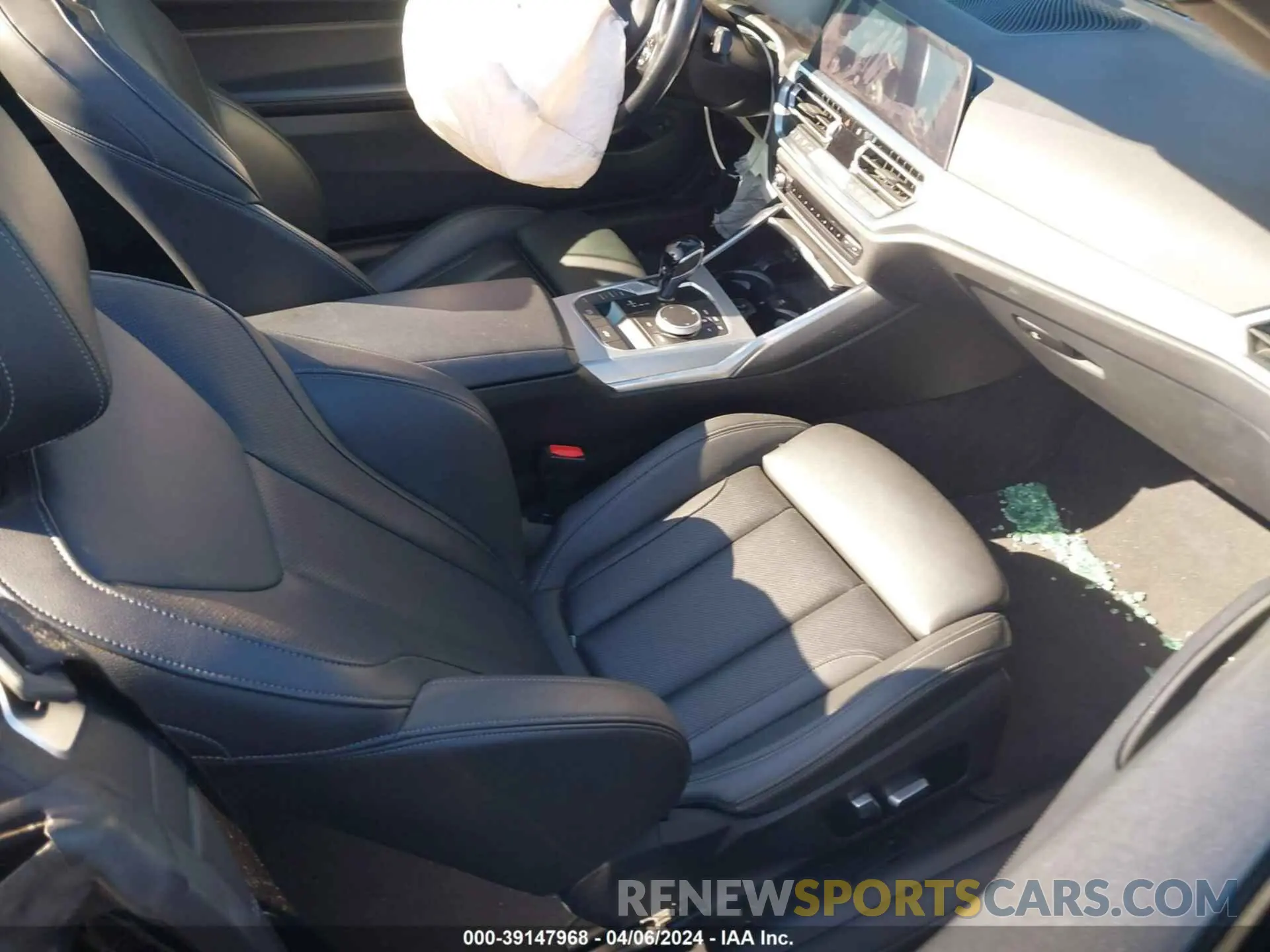 5 fotografías del automóvil dañado WBA43AT0XNCH99902 BMW 430XI 2022