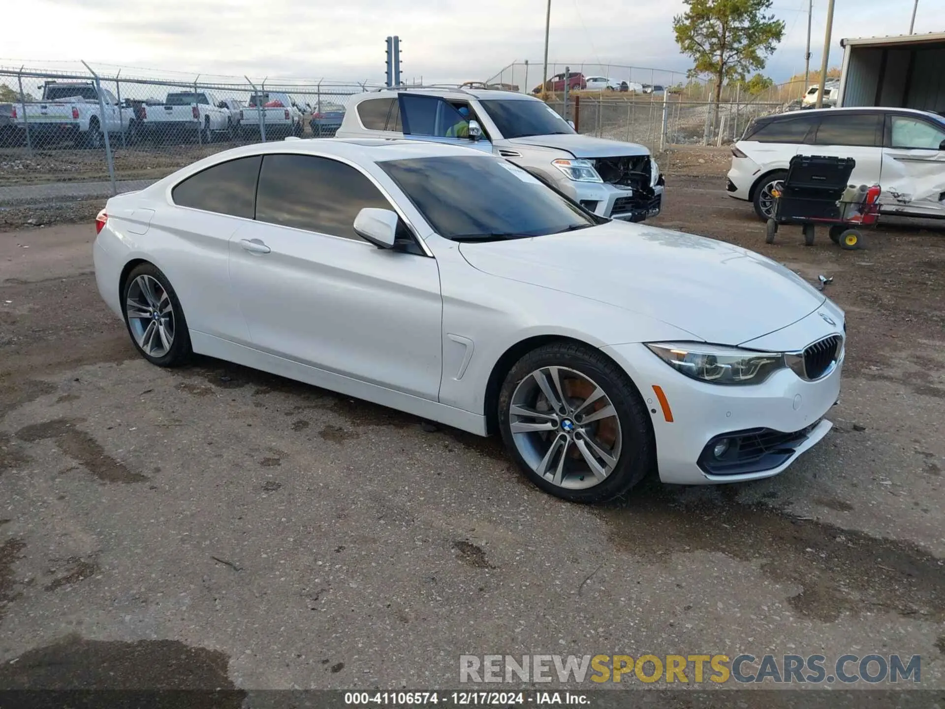 1 fotografías del automóvil dañado WBA4W7C59KAG51964 BMW 440I 2019