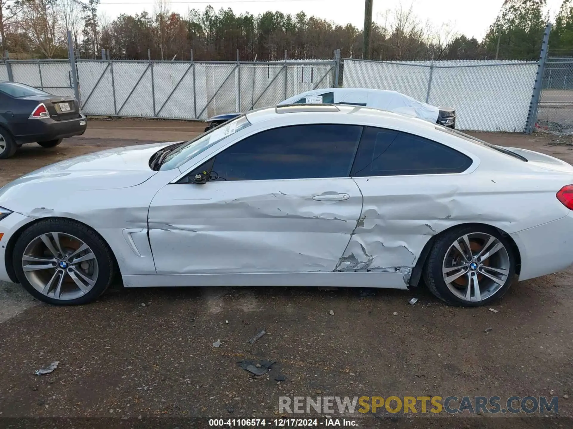 6 fotografías del automóvil dañado WBA4W7C59KAG51964 BMW 440I 2019