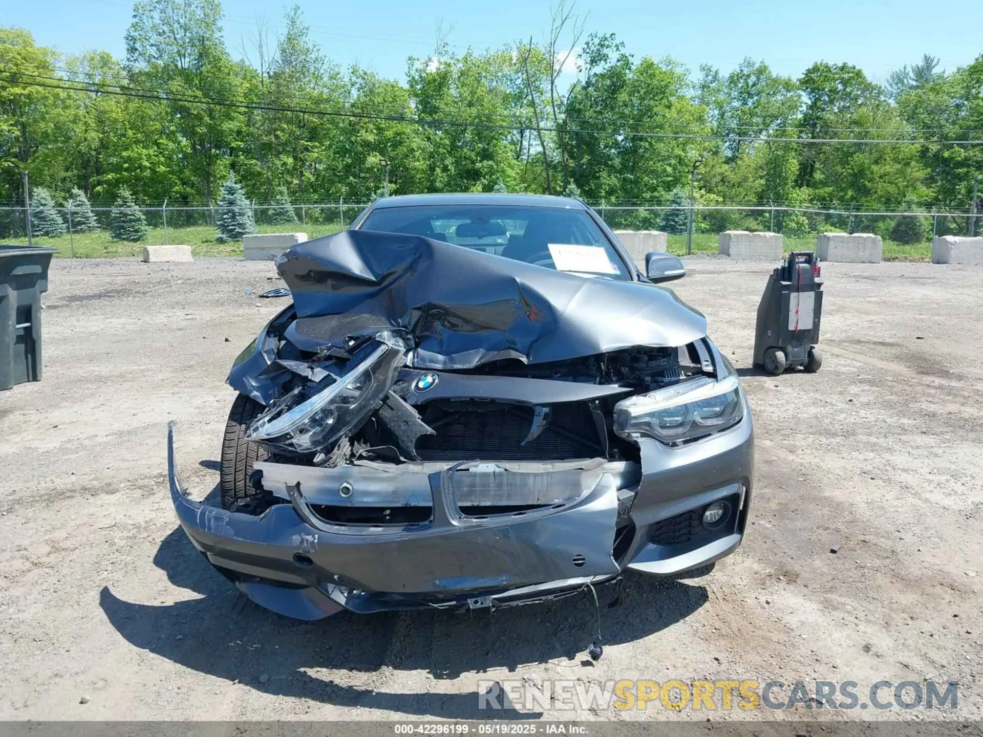 12 fotografías del automóvil dañado WBA4W9C56KAF94960 BMW 440I 2019