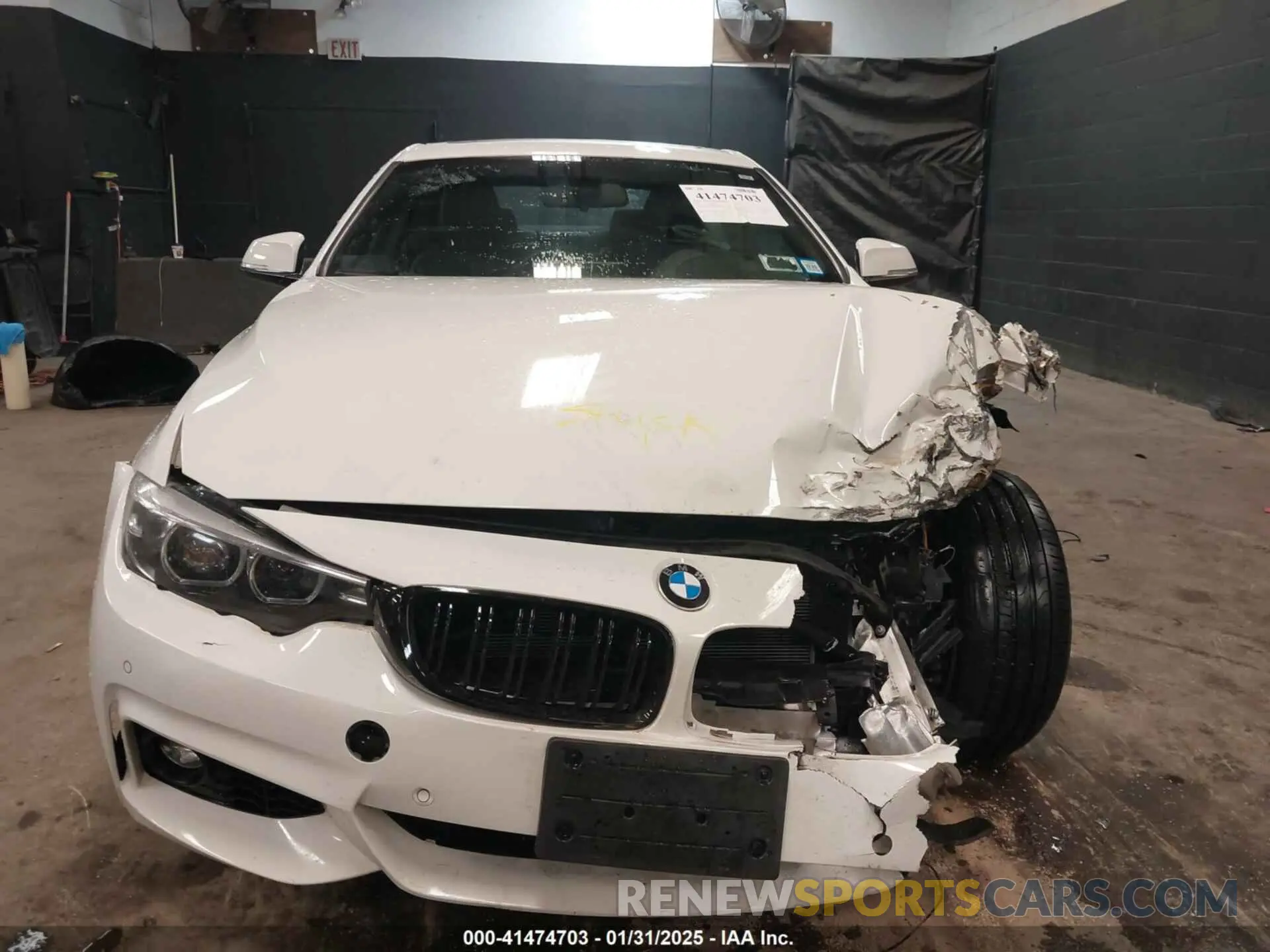 12 fotografías del automóvil dañado WBA4W9C59KAF98775 BMW 440I 2019