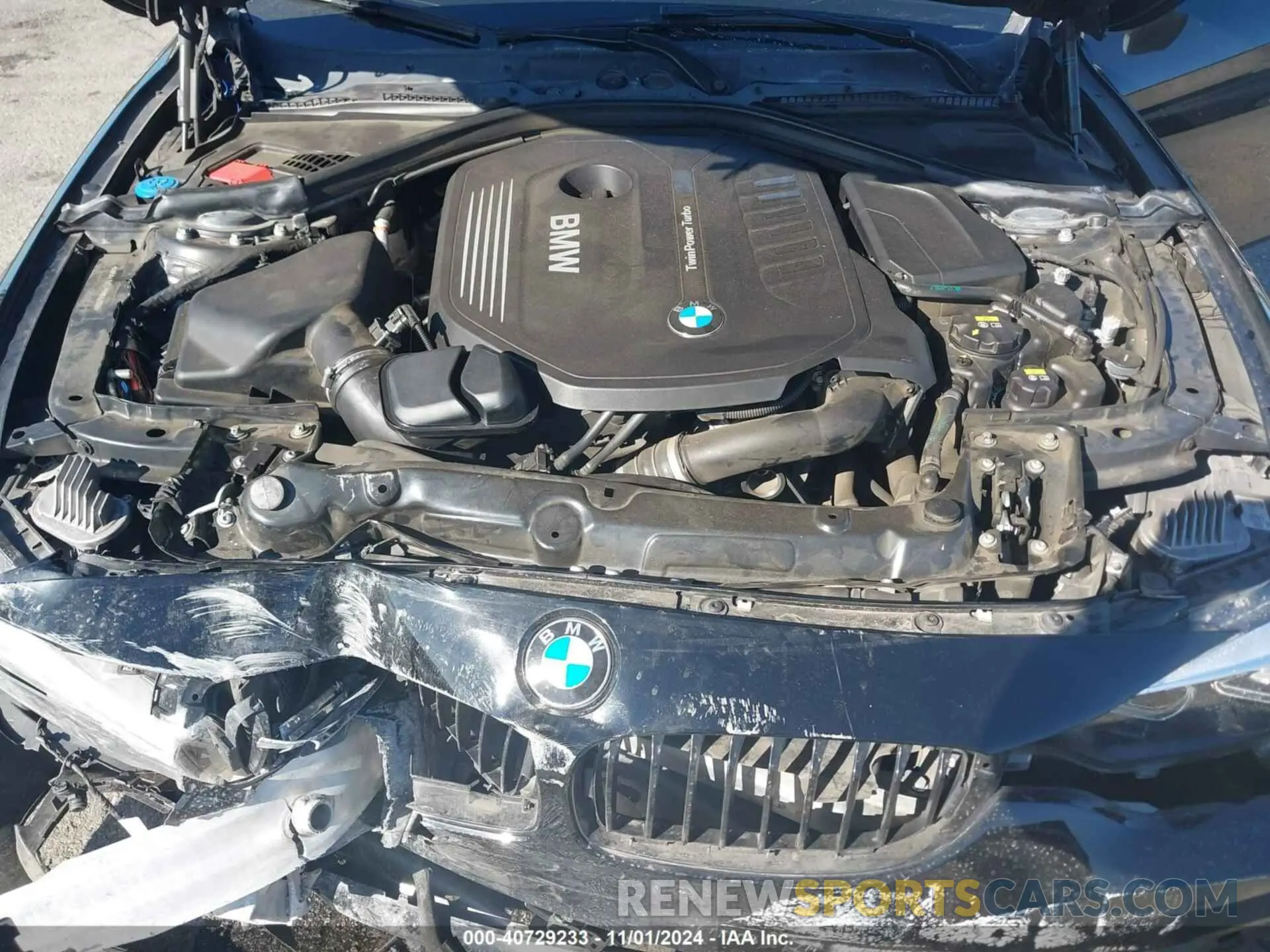 10 fotografías del automóvil dañado WBA4J5C52KBM65290 BMW 440I GRAN COUPE 2019