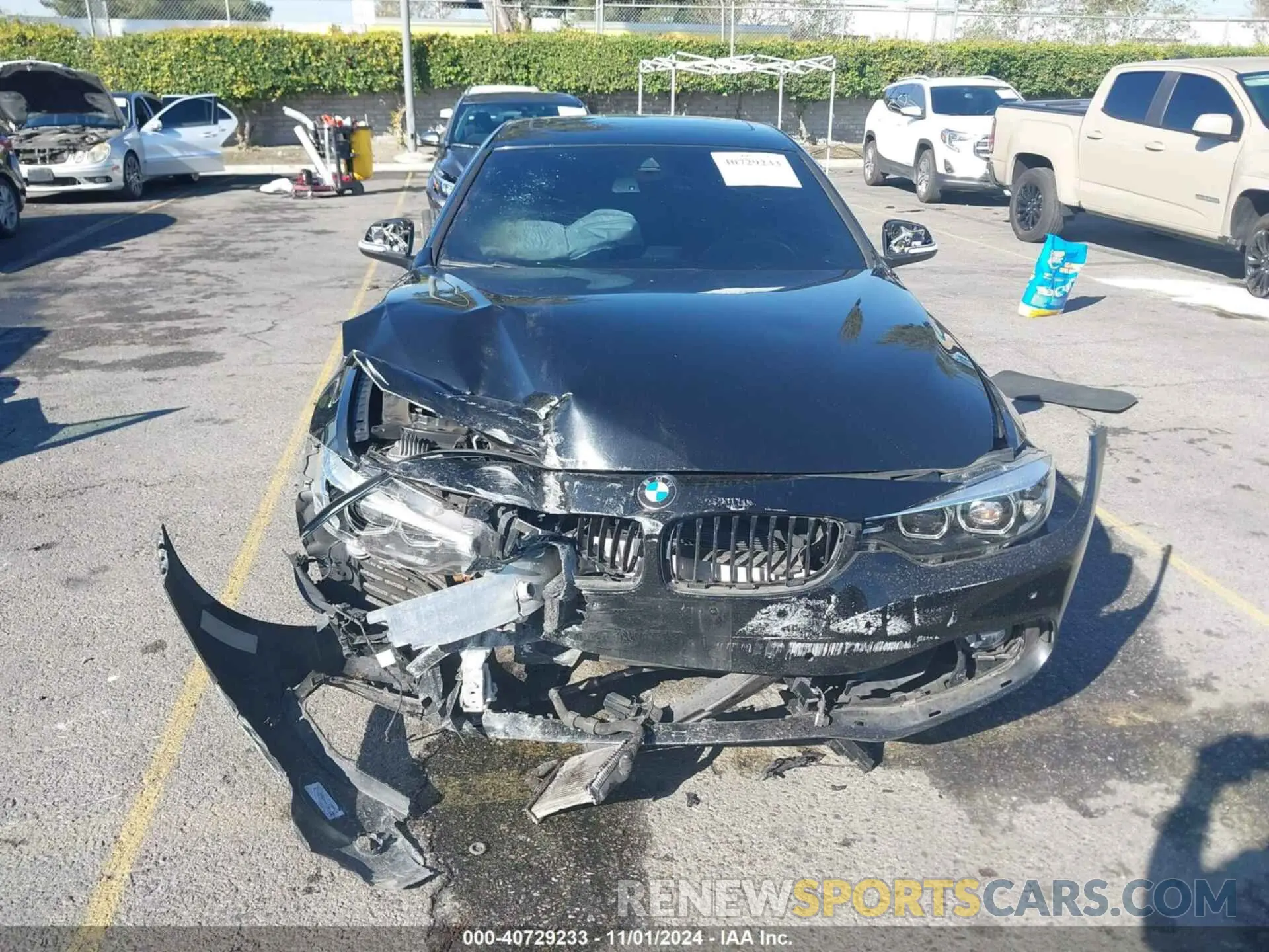 13 fotografías del automóvil dañado WBA4J5C52KBM65290 BMW 440I GRAN COUPE 2019
