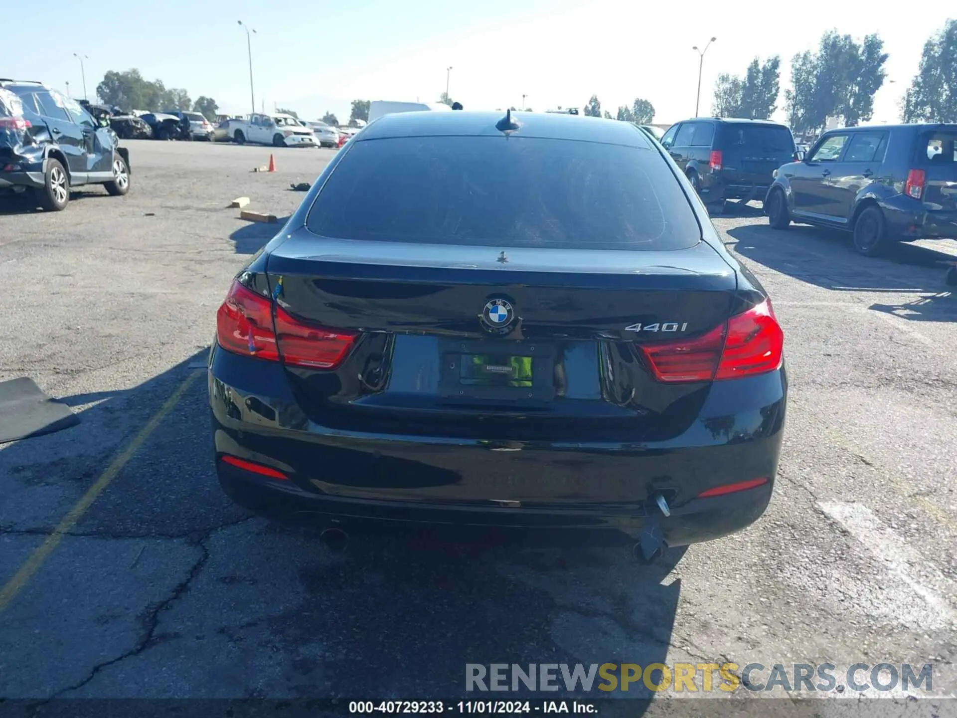 17 fotografías del automóvil dañado WBA4J5C52KBM65290 BMW 440I GRAN COUPE 2019
