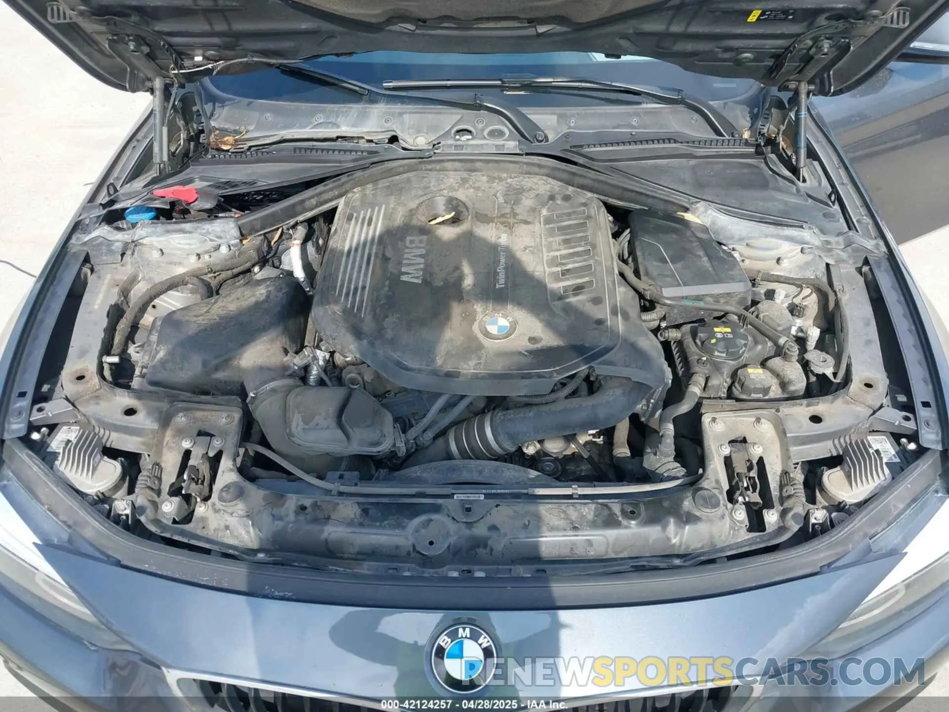 10 fotografías del automóvil dañado WBA4J5C54KBM65694 BMW 440I GRAN COUPE 2019