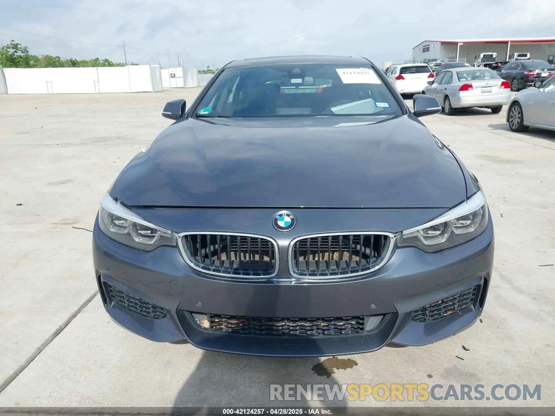 12 fotografías del automóvil dañado WBA4J5C54KBM65694 BMW 440I GRAN COUPE 2019