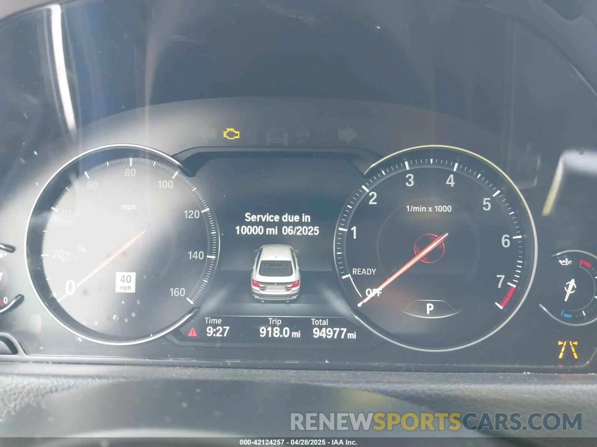 7 fotografías del automóvil dañado WBA4J5C54KBM65694 BMW 440I GRAN COUPE 2019