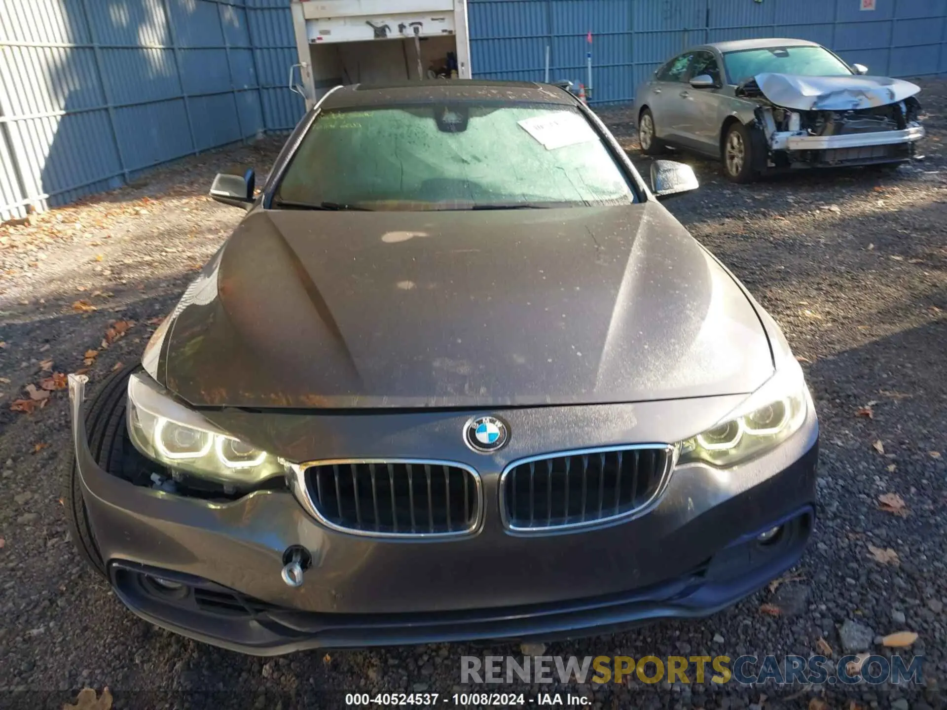 12 fotografías del automóvil dañado WBA4J5C54KBM66134 BMW 440I GRAN COUPE 2019