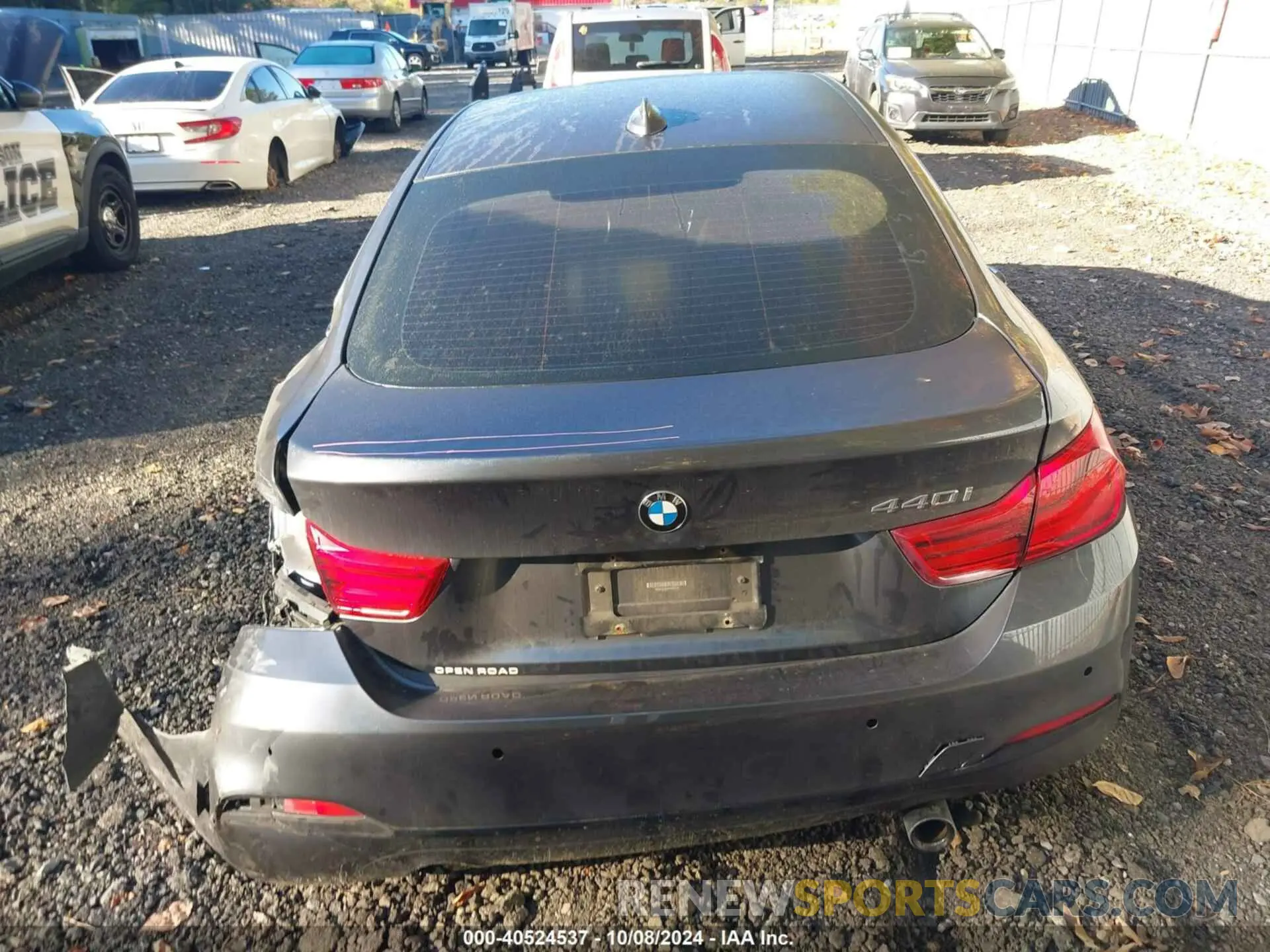 16 fotografías del automóvil dañado WBA4J5C54KBM66134 BMW 440I GRAN COUPE 2019