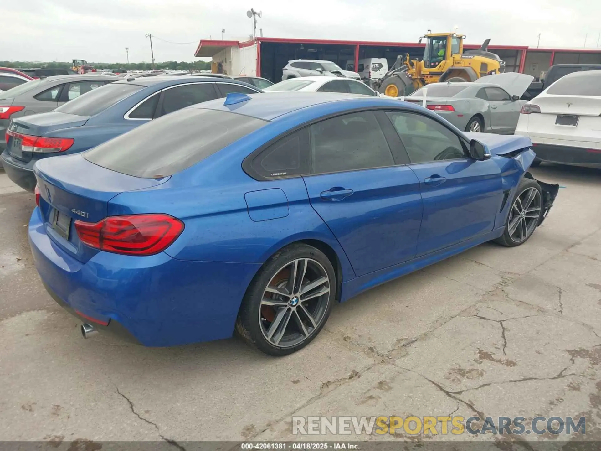 4 fotografías del automóvil dañado WBA4J5C5XKBM66154 BMW 440I GRAN COUPE 2019