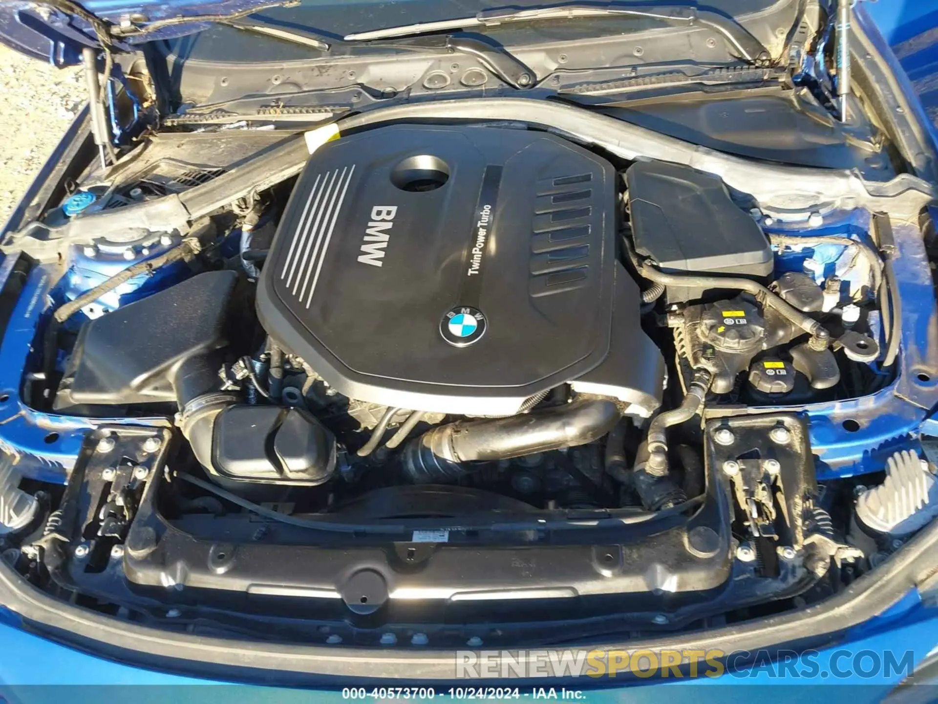 10 fotografías del automóvil dañado WBA4J7C54KBM76044 BMW 440I GRAN COUPE 2019