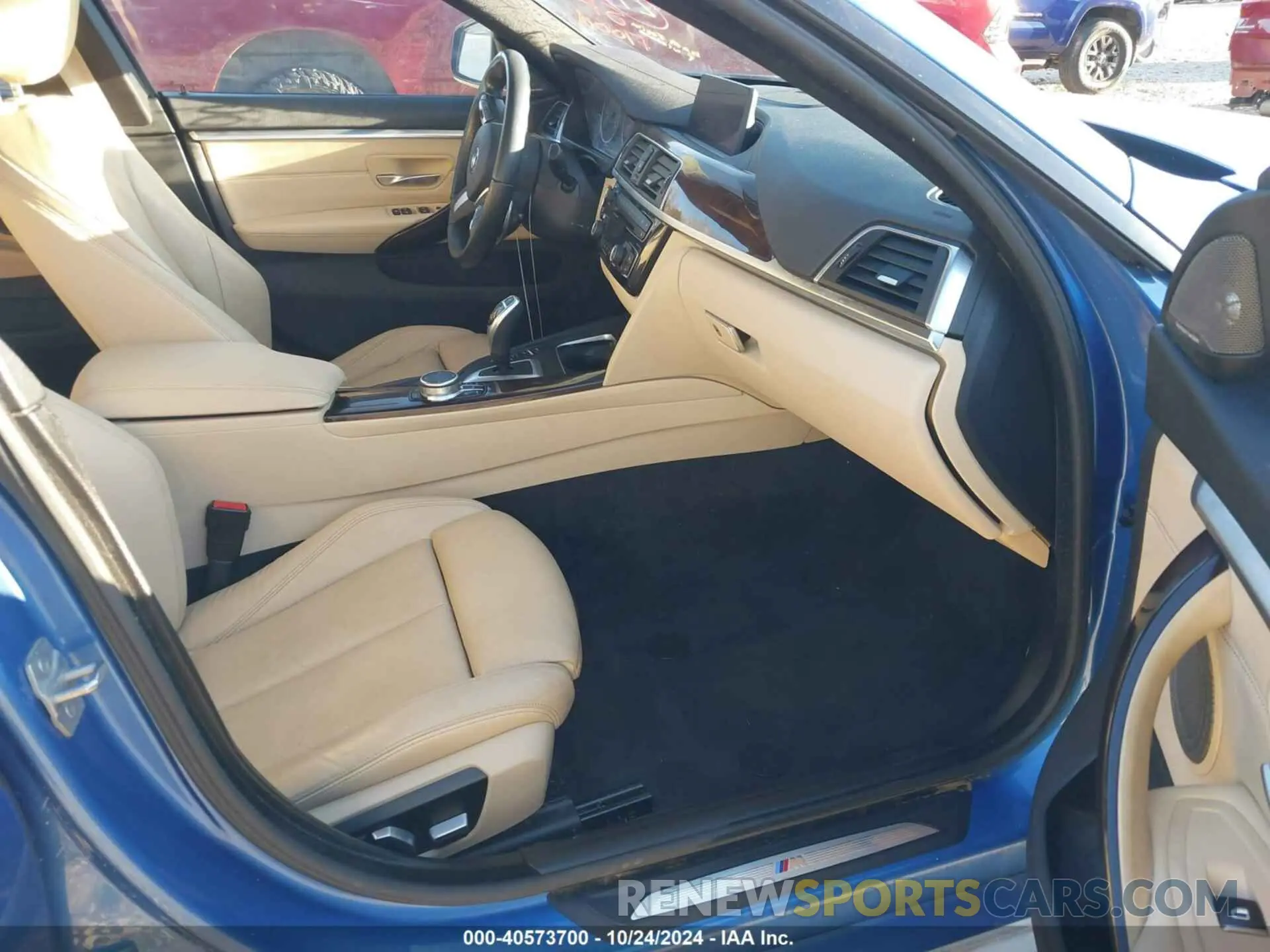 5 fotografías del automóvil dañado WBA4J7C54KBM76044 BMW 440I GRAN COUPE 2019
