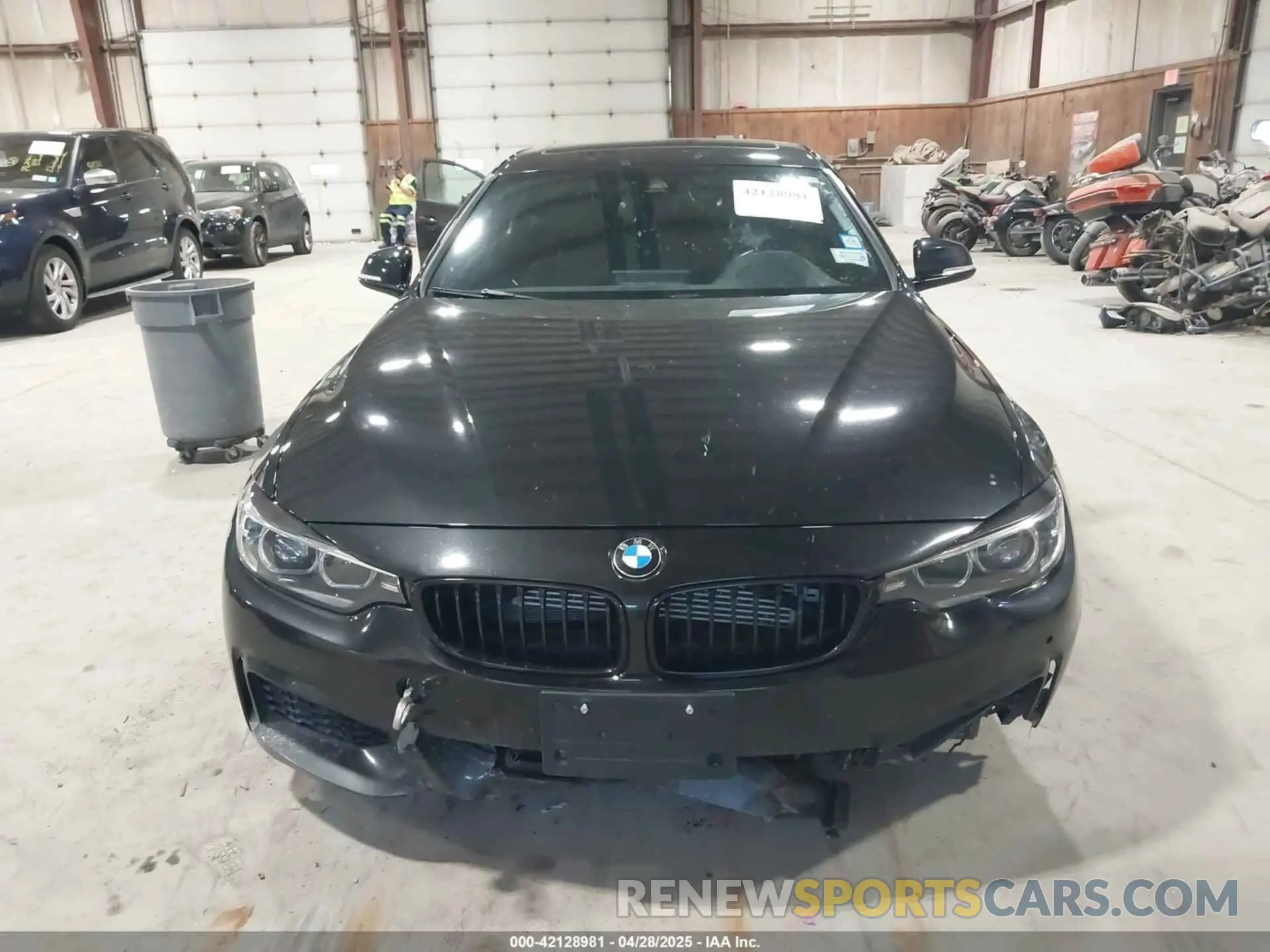 12 fotografías del automóvil dañado WBA4J7C57KBM75468 BMW 440I GRAN COUPE 2019