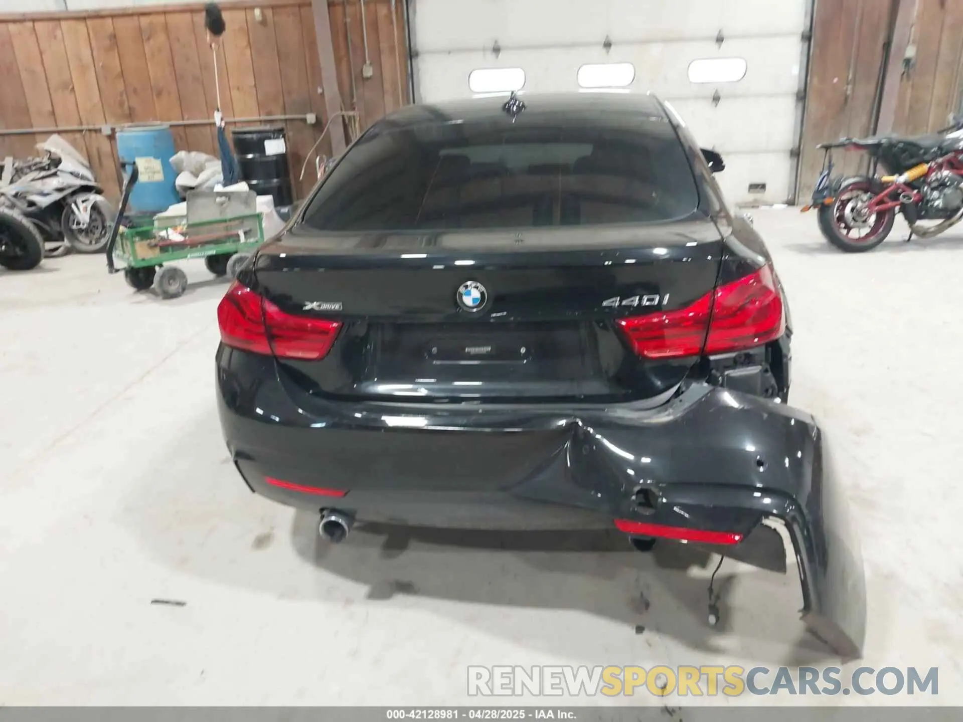 16 fotografías del automóvil dañado WBA4J7C57KBM75468 BMW 440I GRAN COUPE 2019