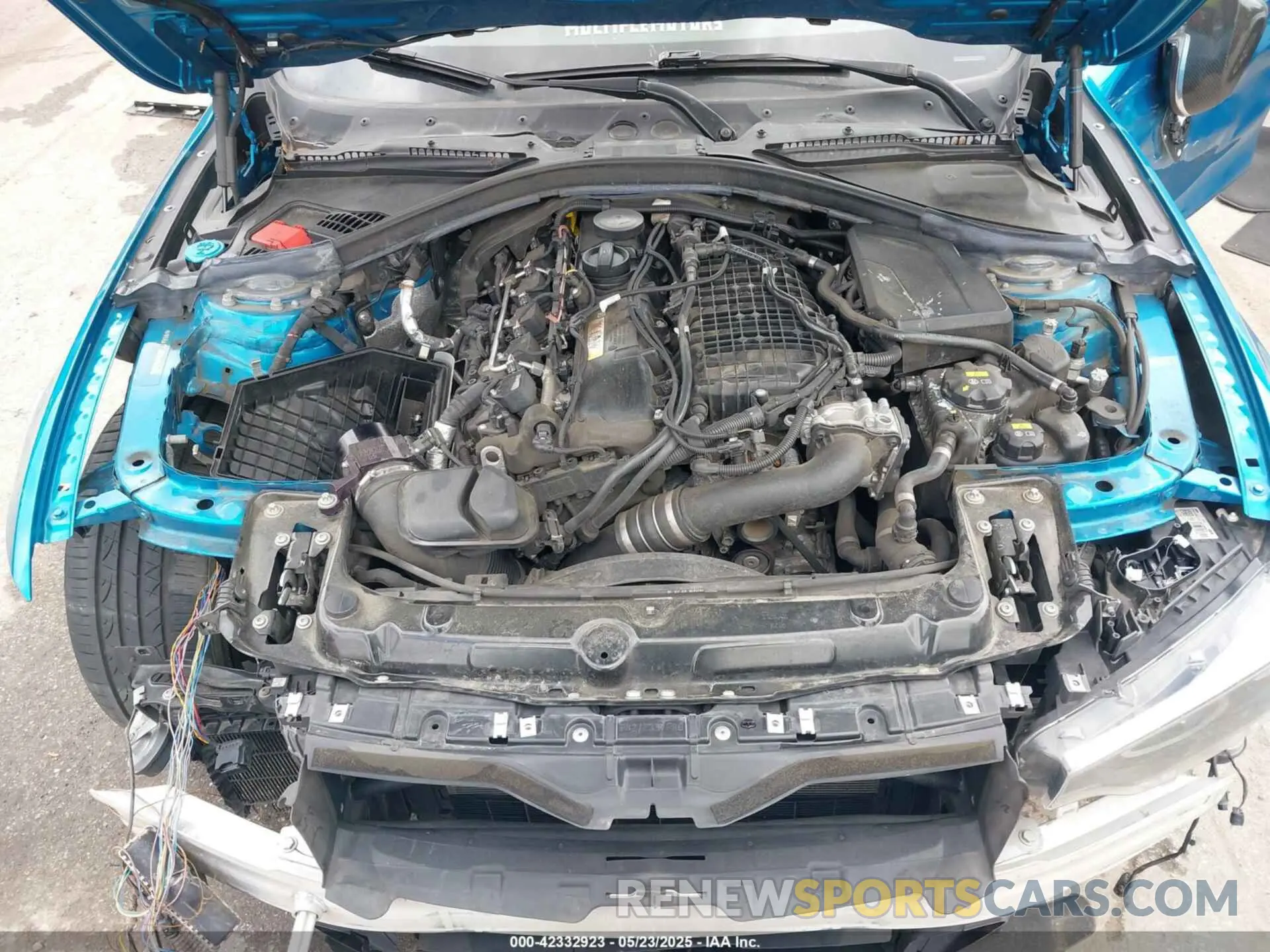 10 fotografías del automóvil dañado WBA4J7C58KBM76628 BMW 440I GRAN COUPE 2019