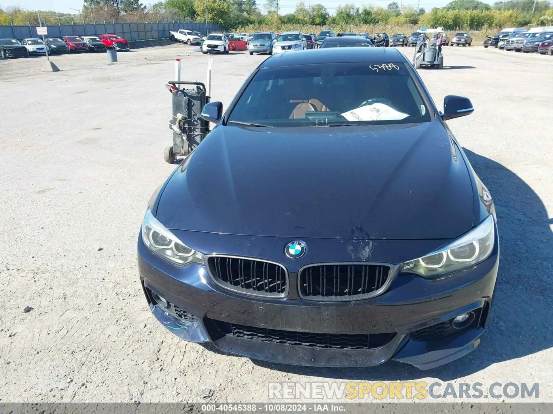 12 fotografías del automóvil dañado WBA4J7C5XKBM74511 BMW 440I GRAN COUPE 2019