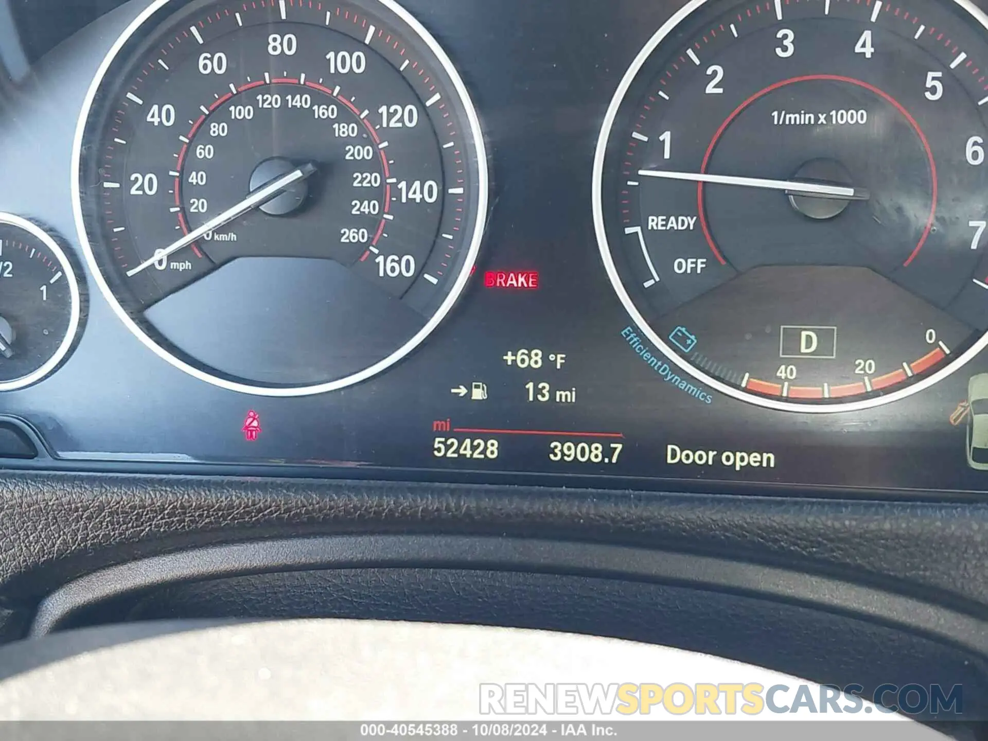 15 fotografías del automóvil dañado WBA4J7C5XKBM74511 BMW 440I GRAN COUPE 2019
