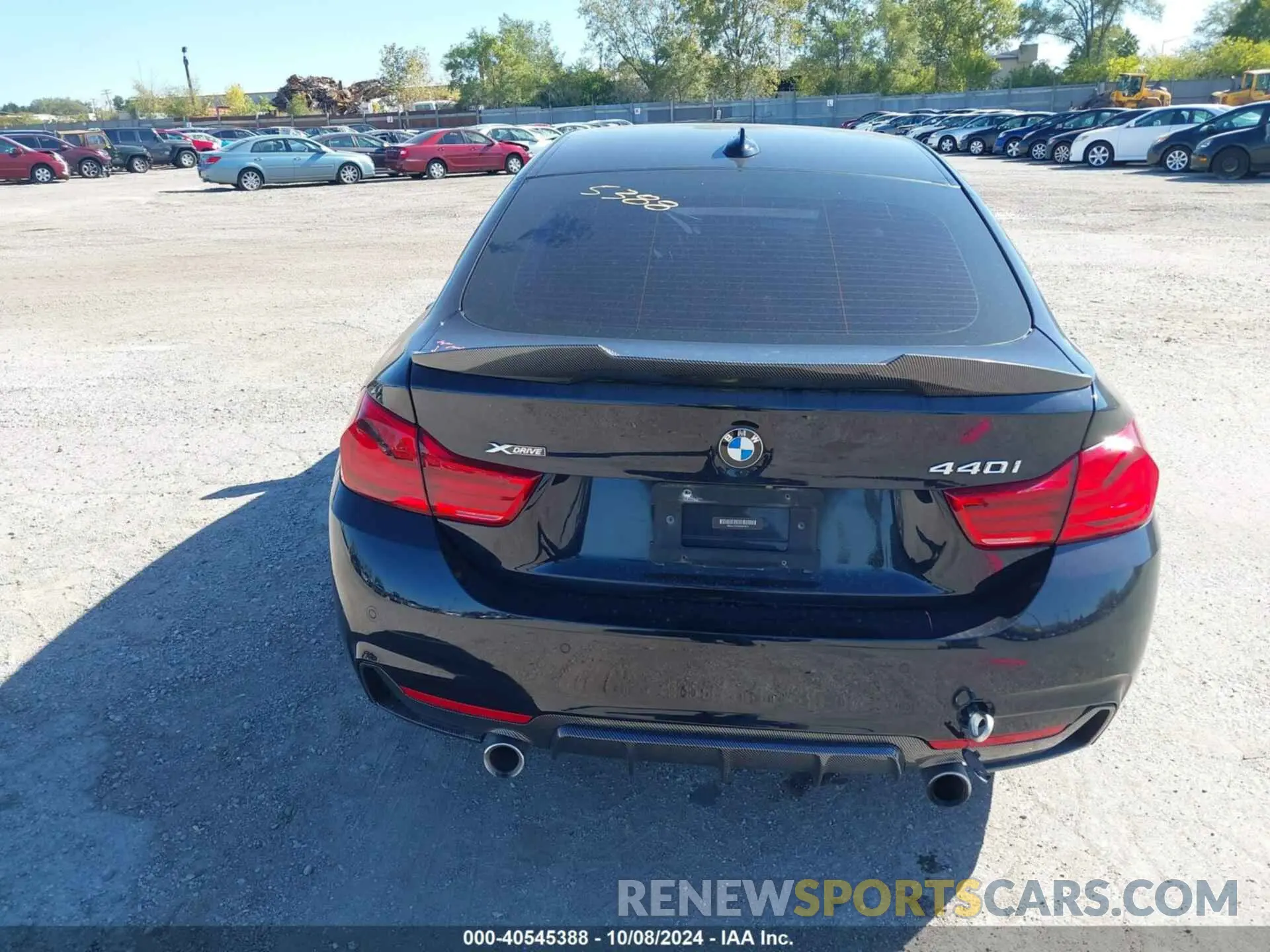 16 fotografías del automóvil dañado WBA4J7C5XKBM74511 BMW 440I GRAN COUPE 2019