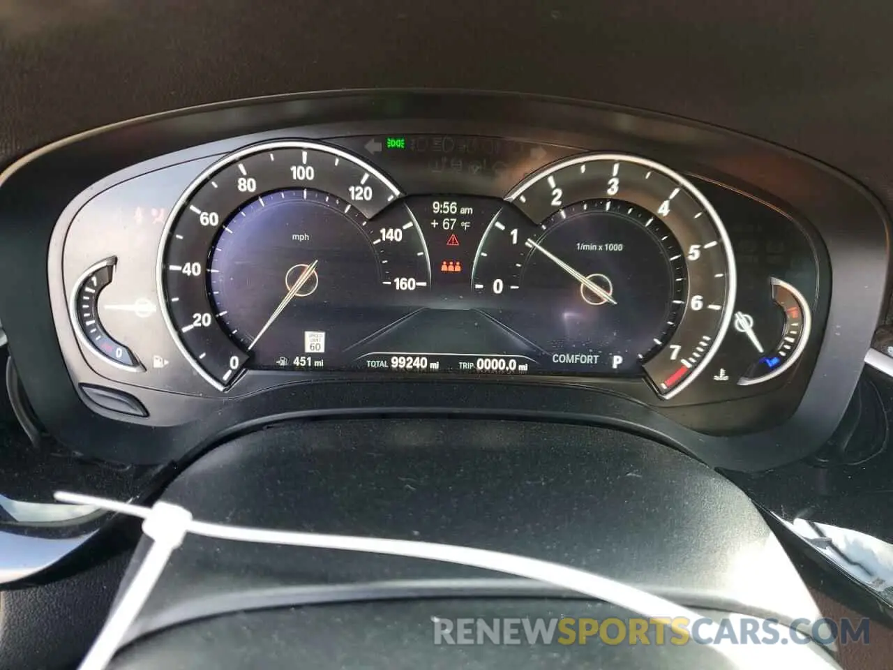9 fotografías del automóvil dañado WBAJA5C50KBX86733 BMW 5 SERIES 2019
