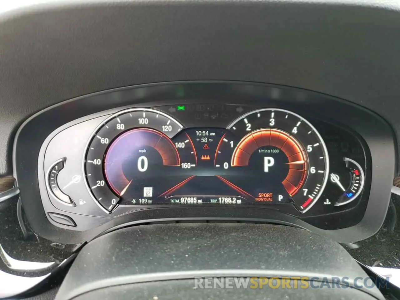 9 fotografías del automóvil dañado WBAJA5C50KBX86778 BMW 5 SERIES 2019