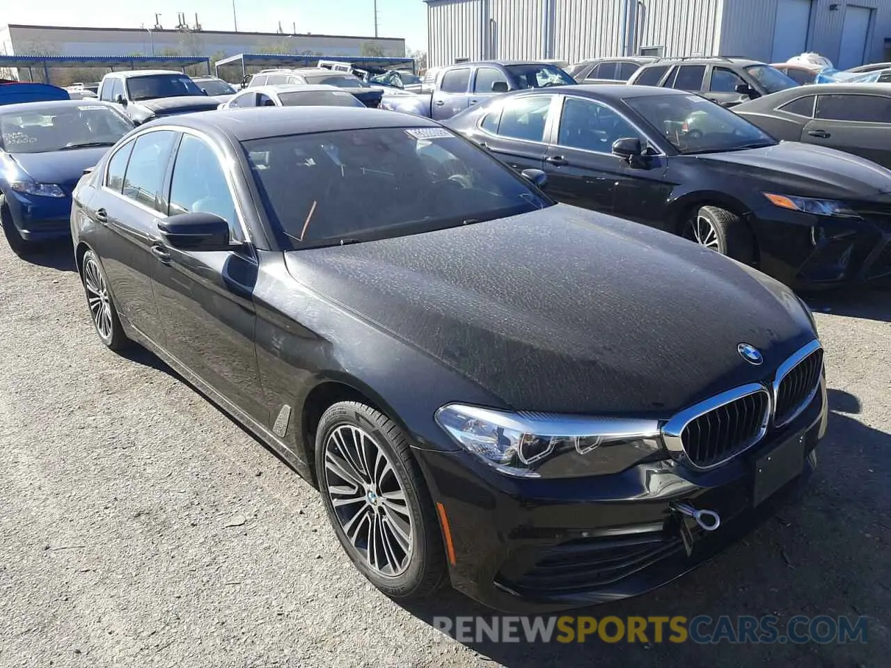 1 fotografías del automóvil dañado WBAJA5C50KBX87252 BMW 5 SERIES 2019