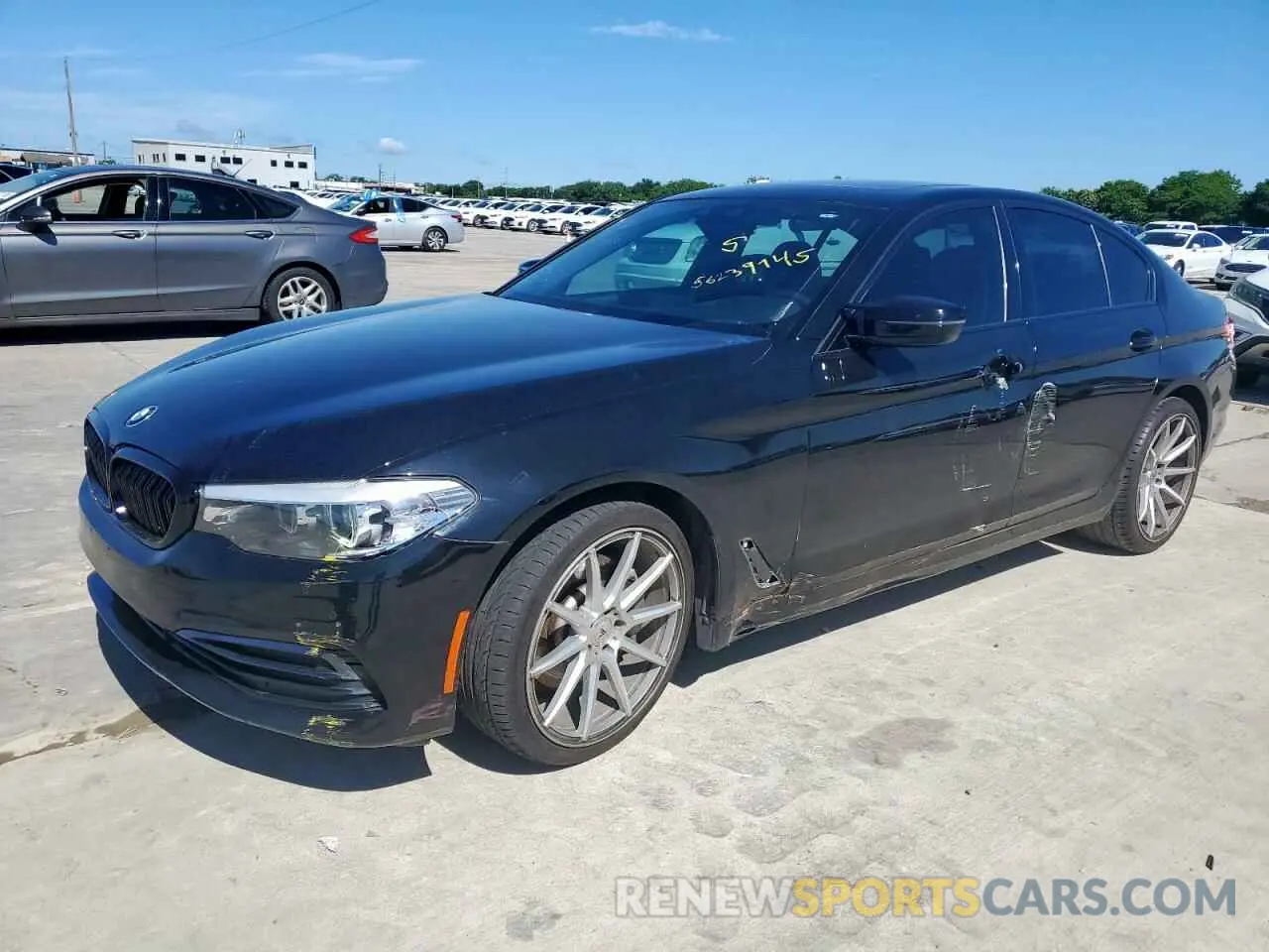 1 fotografías del automóvil dañado WBAJA5C50KG900345 BMW 5 SERIES 2019