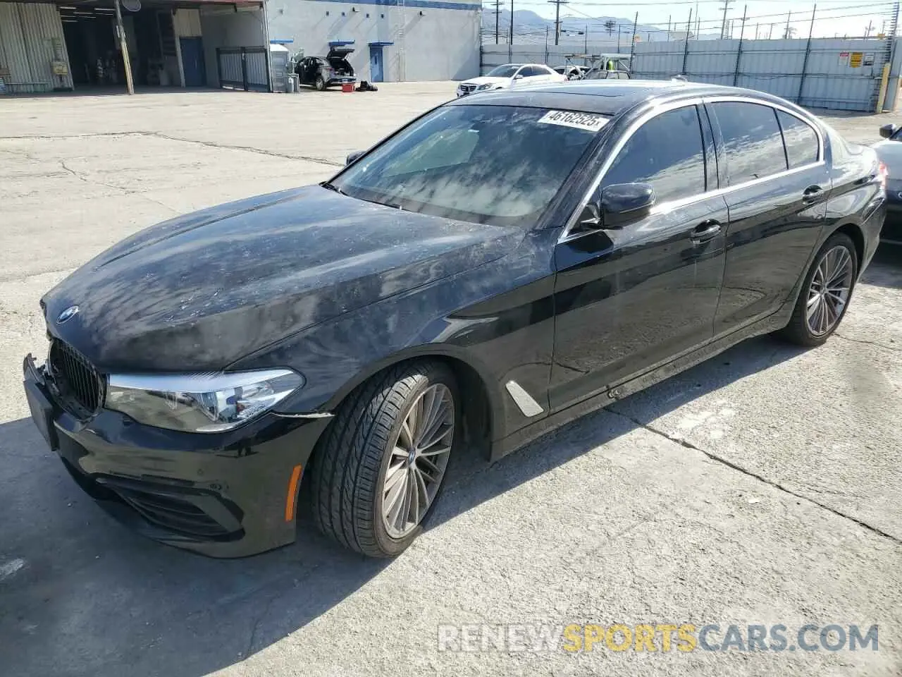 1 fotografías del automóvil dañado WBAJA5C50KWW30068 BMW 5 SERIES 2019
