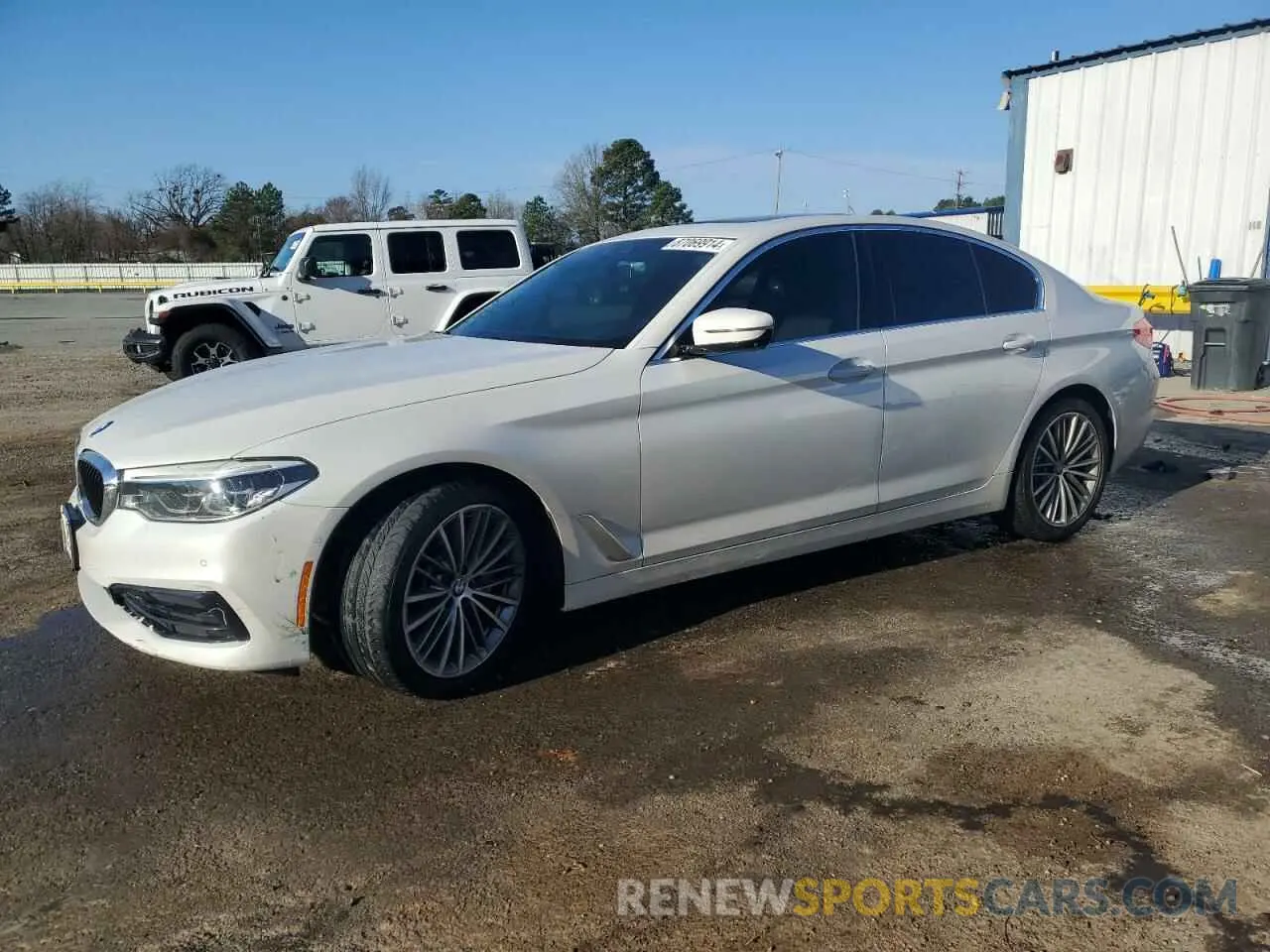 1 fotografías del automóvil dañado WBAJA5C53KWW26760 BMW 5 SERIES 2019