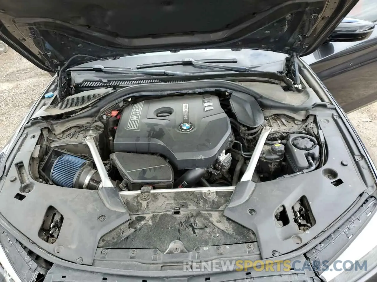 12 fotografías del automóvil dañado WBAJA5C53KWW30663 BMW 5 SERIES 2019