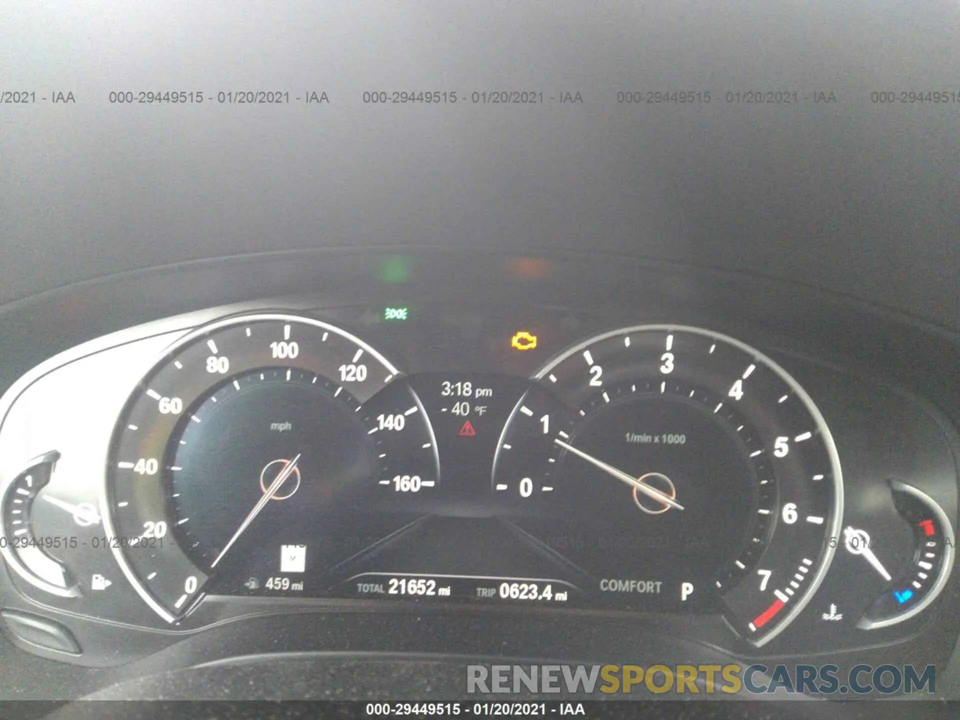 7 fotografías del automóvil dañado WBAJA5C54KBX88193 BMW 5 SERIES 2019