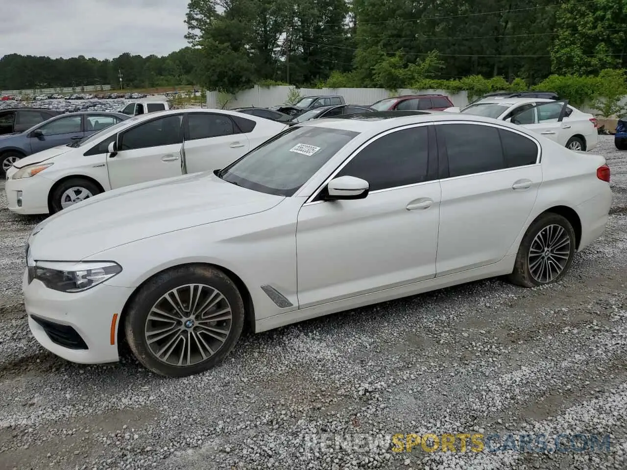 1 fotografías del automóvil dañado WBAJA5C55KWW36092 BMW 5 SERIES 2019