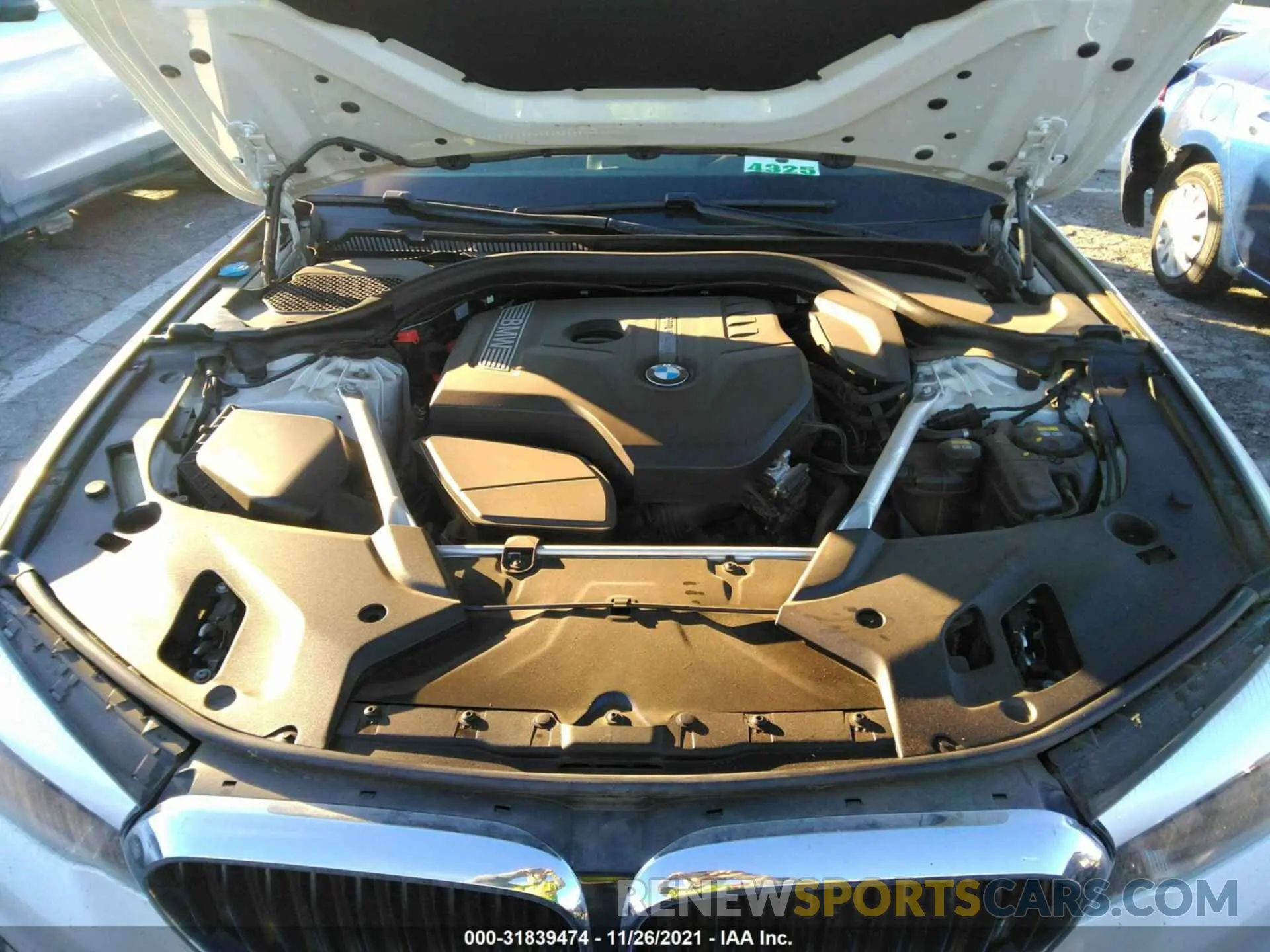 10 fotografías del automóvil dañado WBAJA5C56KWW16515 BMW 5 SERIES 2019