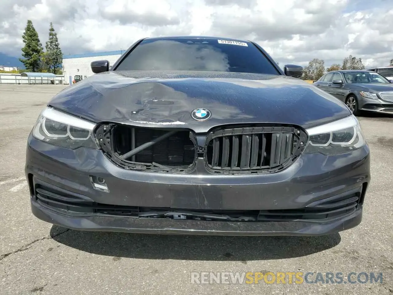 5 fotografías del automóvil dañado WBAJA5C57KWW33498 BMW 5 SERIES 2019