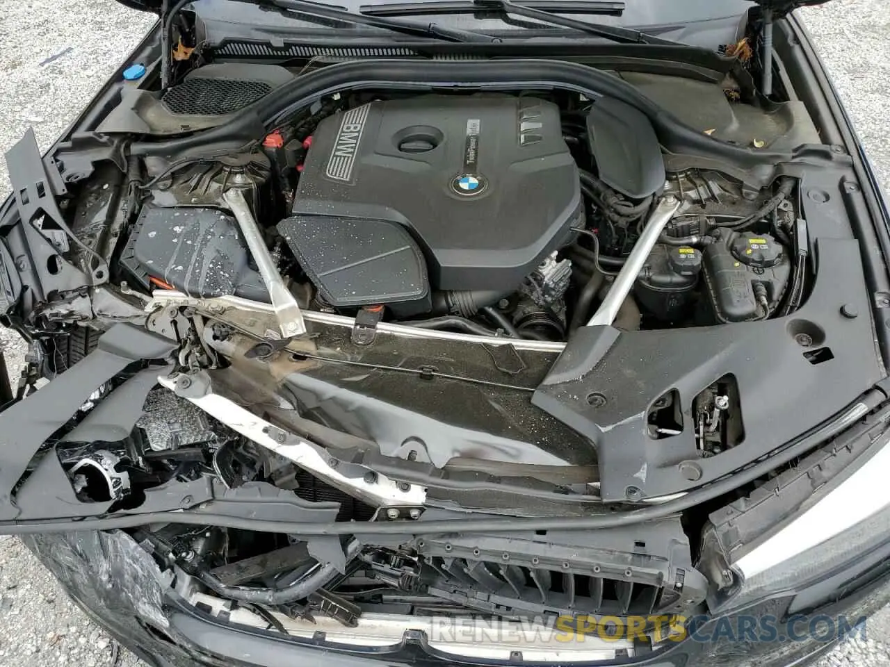 11 fotografías del automóvil dañado WBAJA5C58KBX46657 BMW 5 SERIES 2019